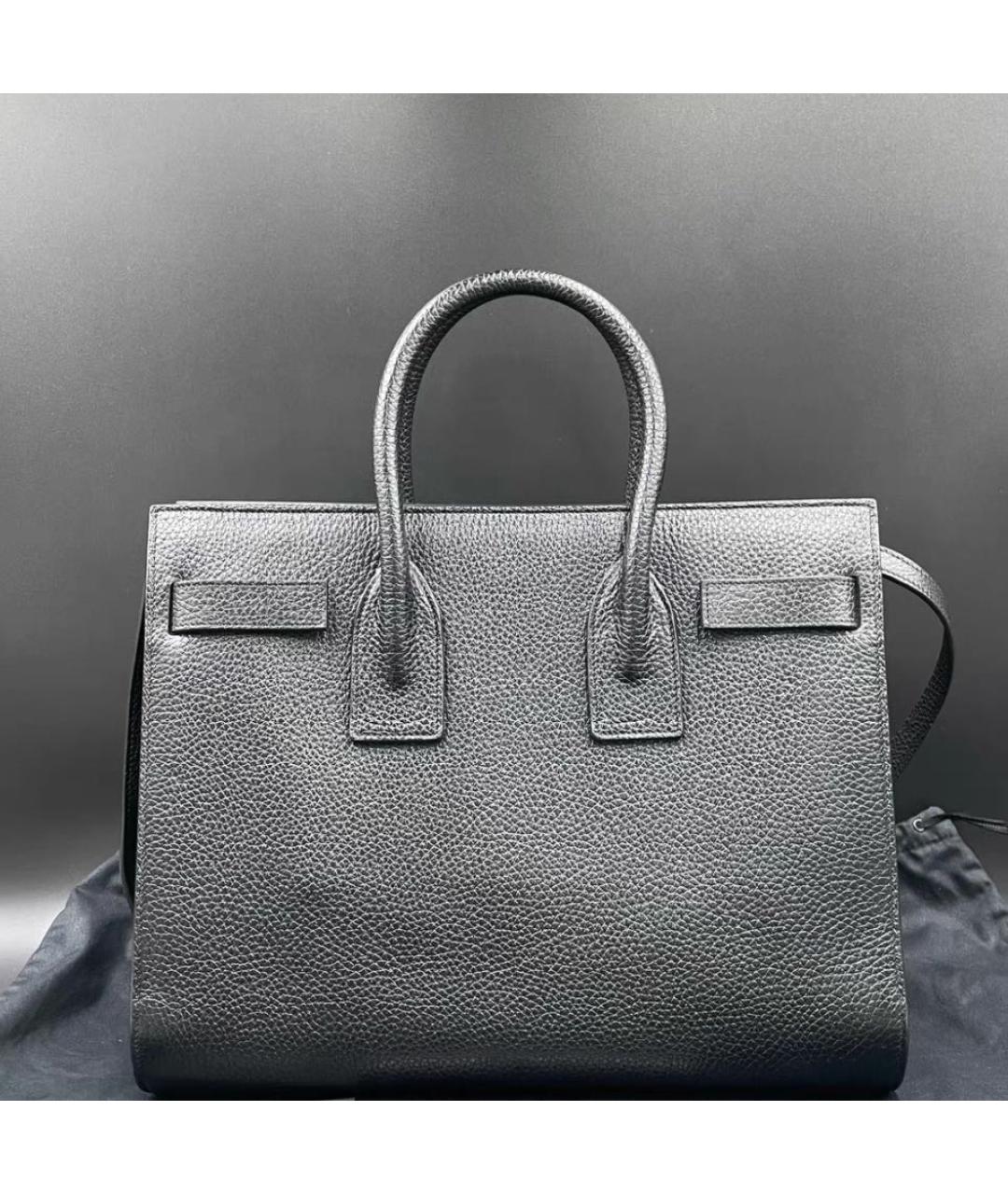 SAINT LAURENT Черная сумка через плечо, фото 3