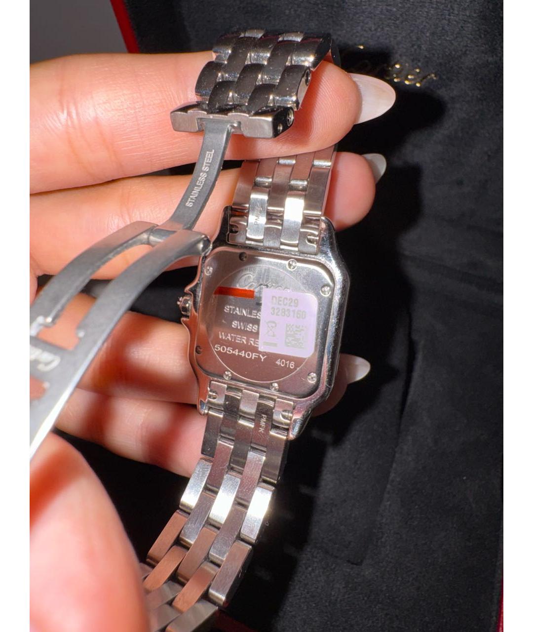 CARTIER Серебряные часы, фото 2