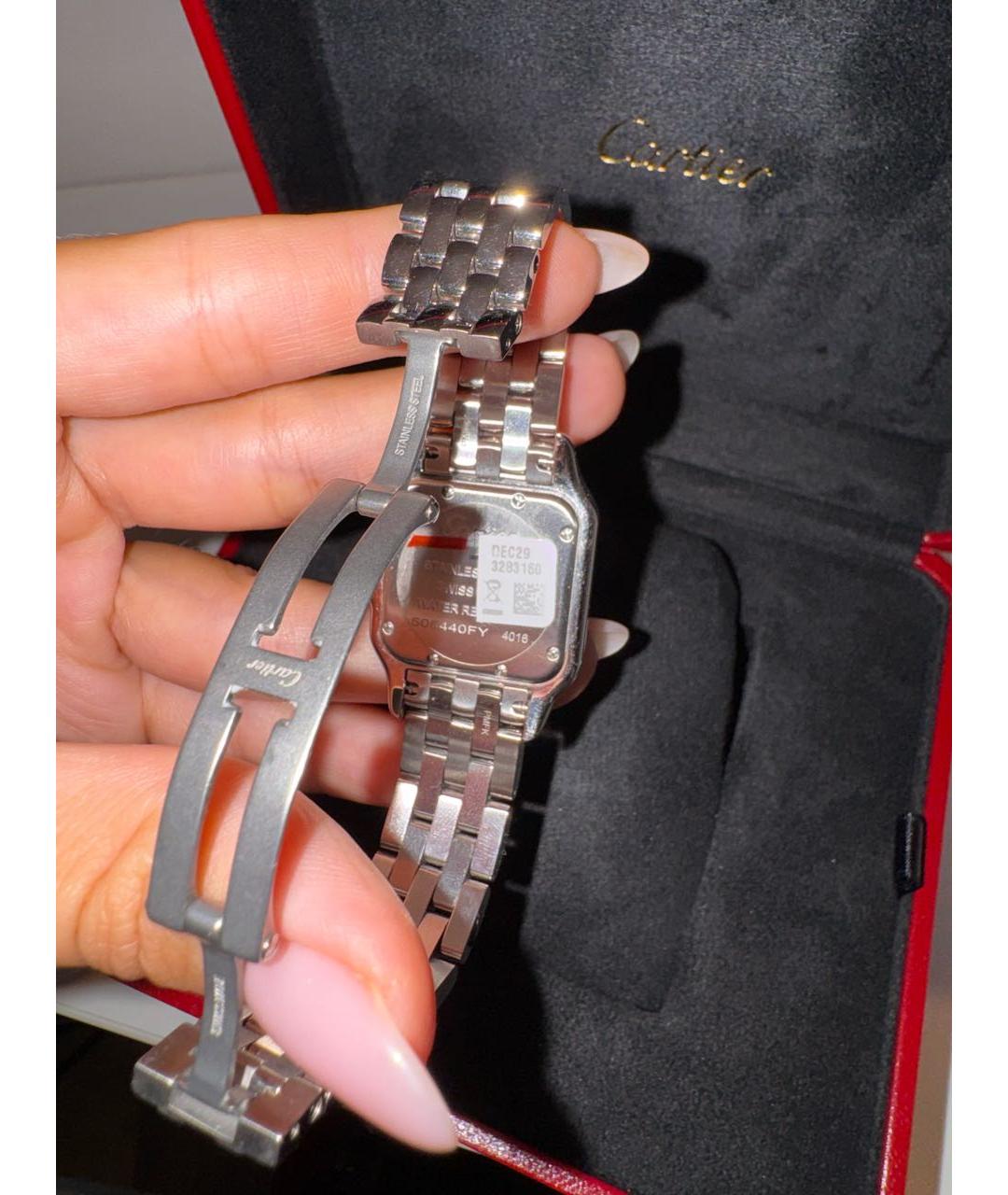 CARTIER Серебряные часы, фото 3