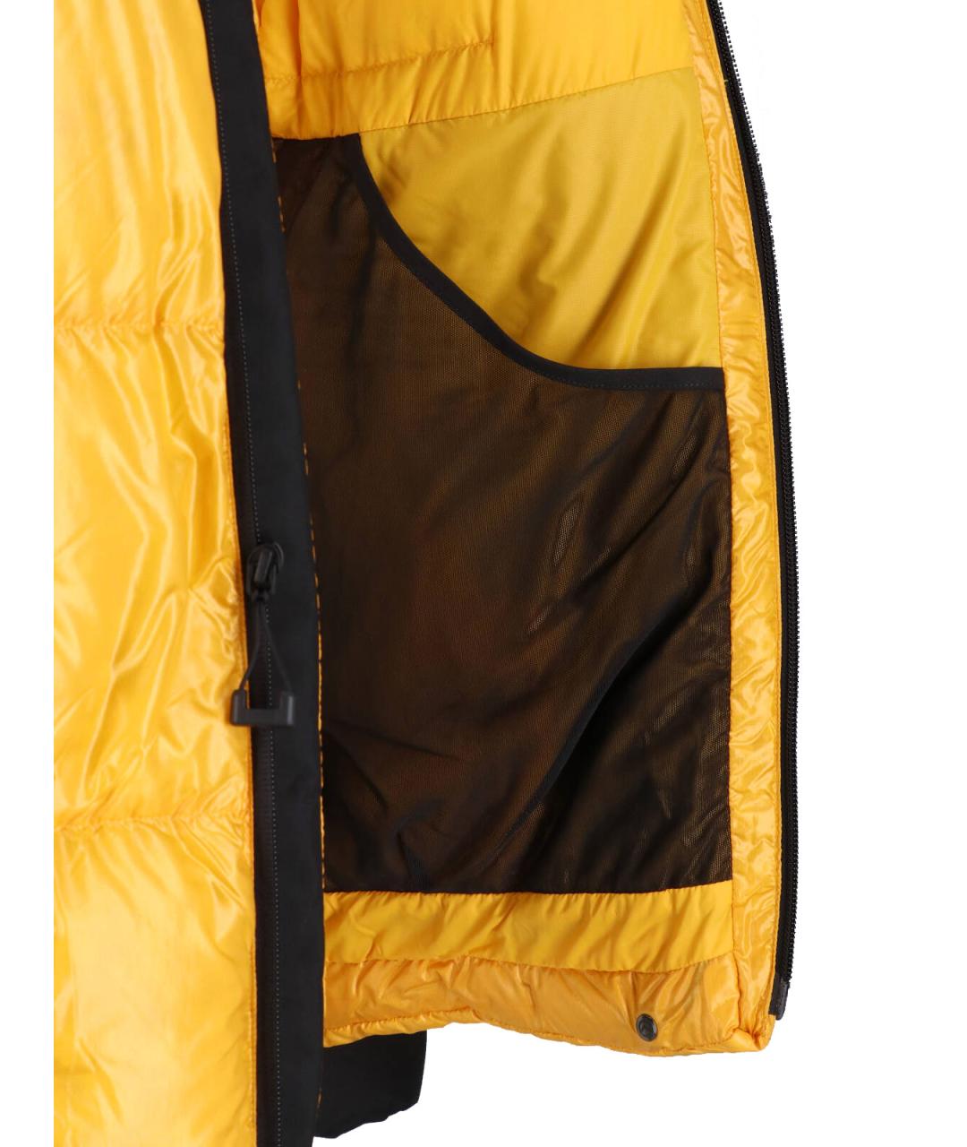 THE NORTH FACE Желтая синтетическая куртка, фото 4