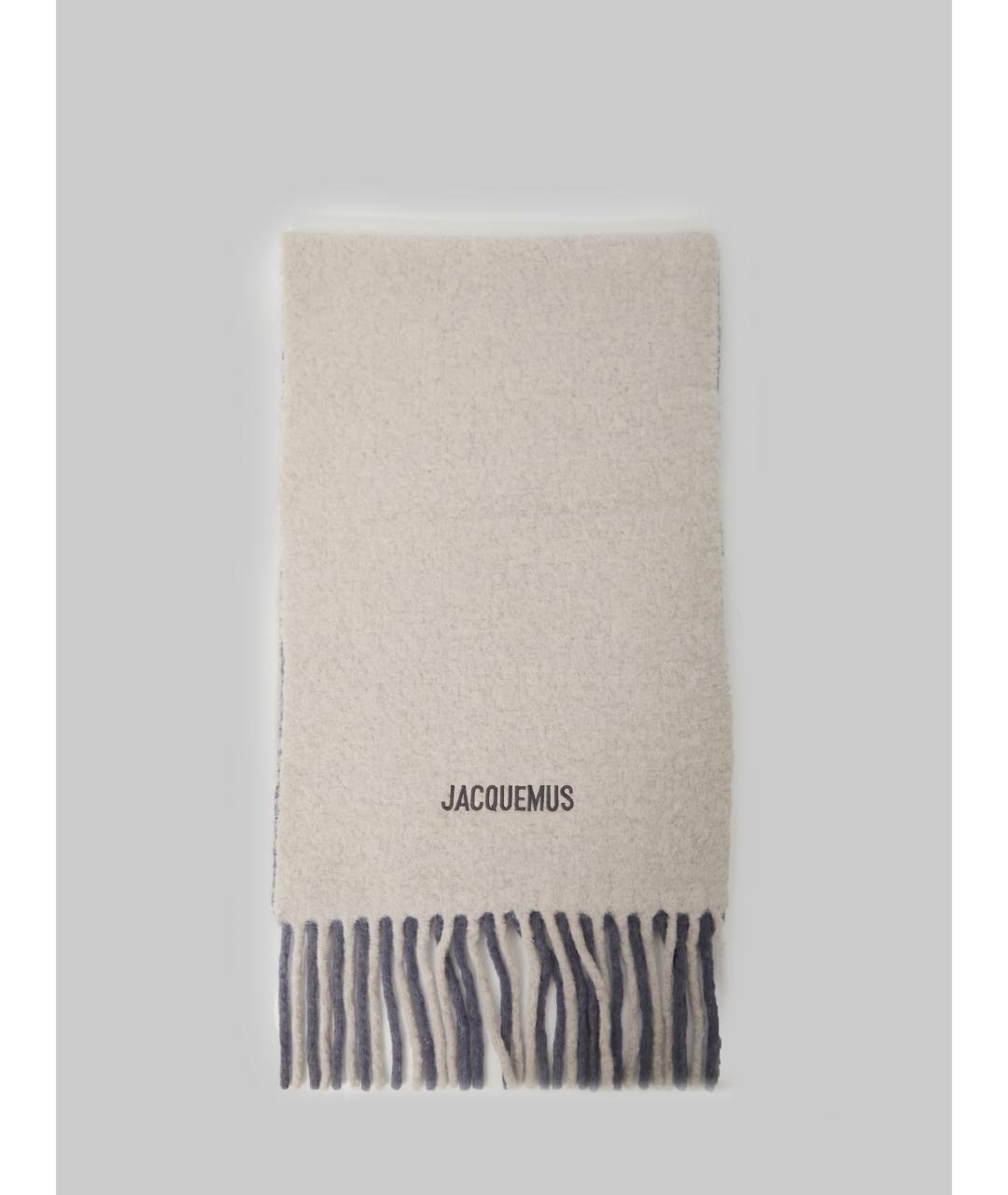 JACQUEMUS Мульти шерстяной шарф, фото 3