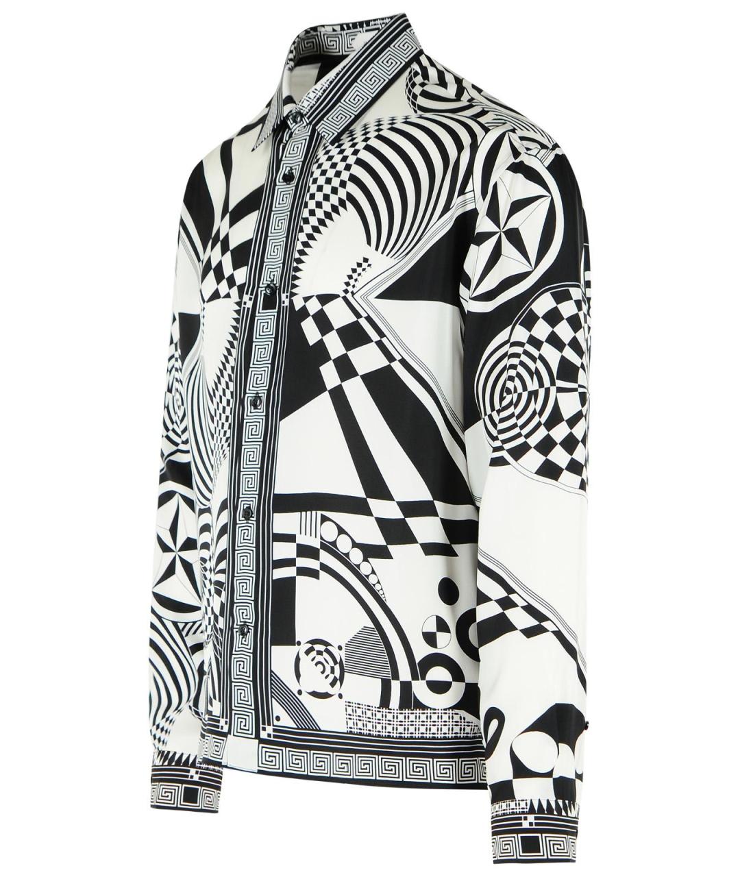 VERSACE Мульти шелковая кэжуал рубашка, фото 2