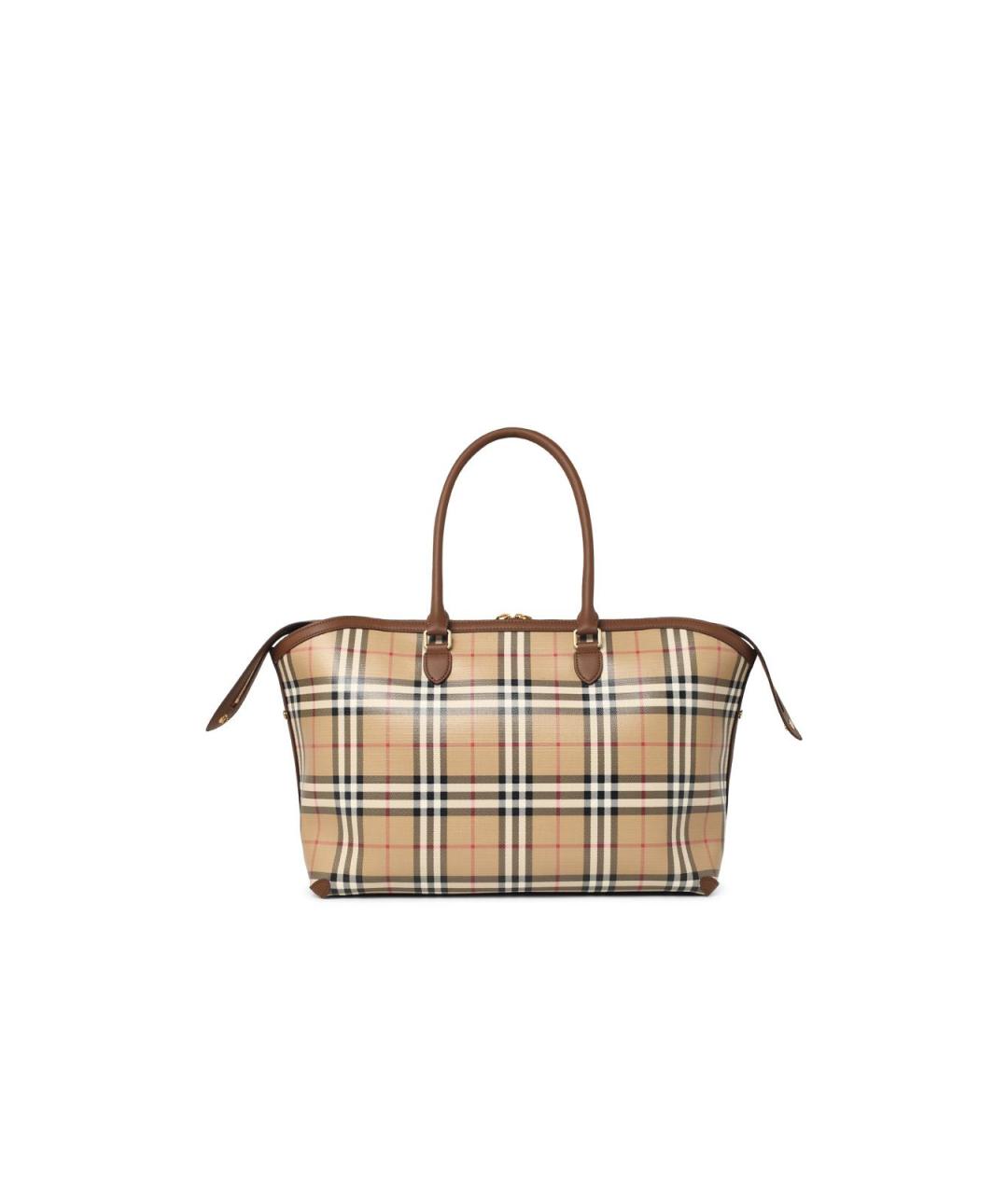 BURBERRY Бежевая сумка тоут, фото 3