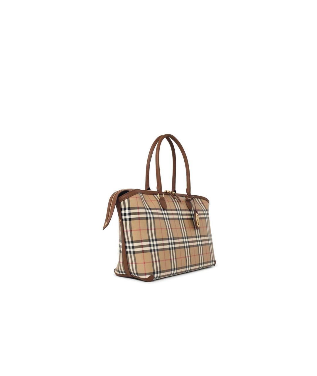 BURBERRY Бежевая сумка тоут, фото 2