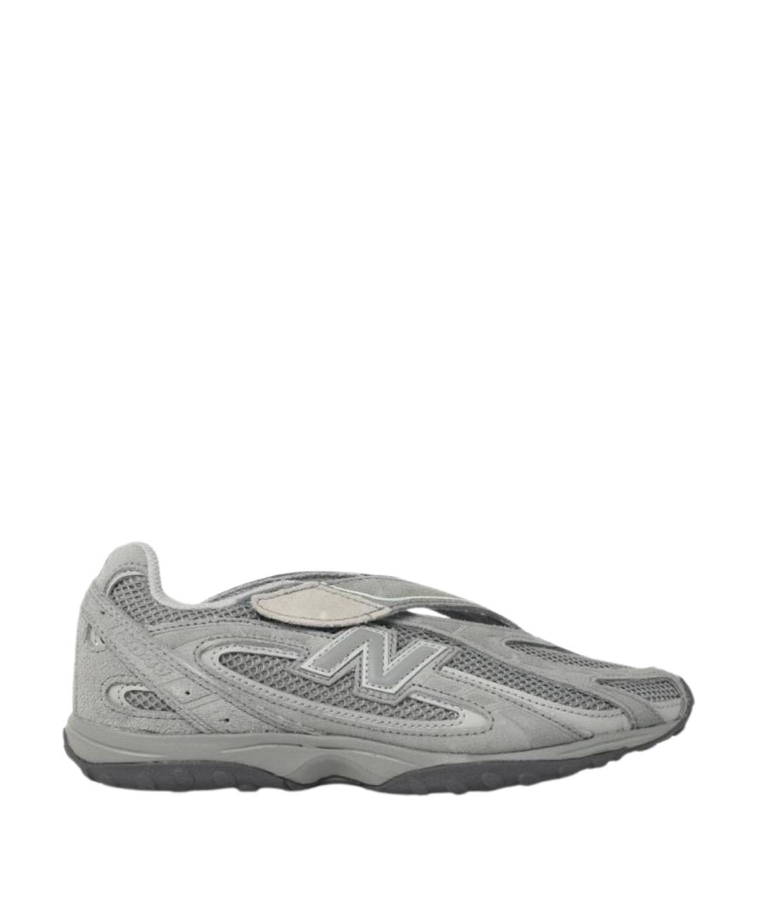NEW BALANCE Серые замшевые кроссовки, фото 1