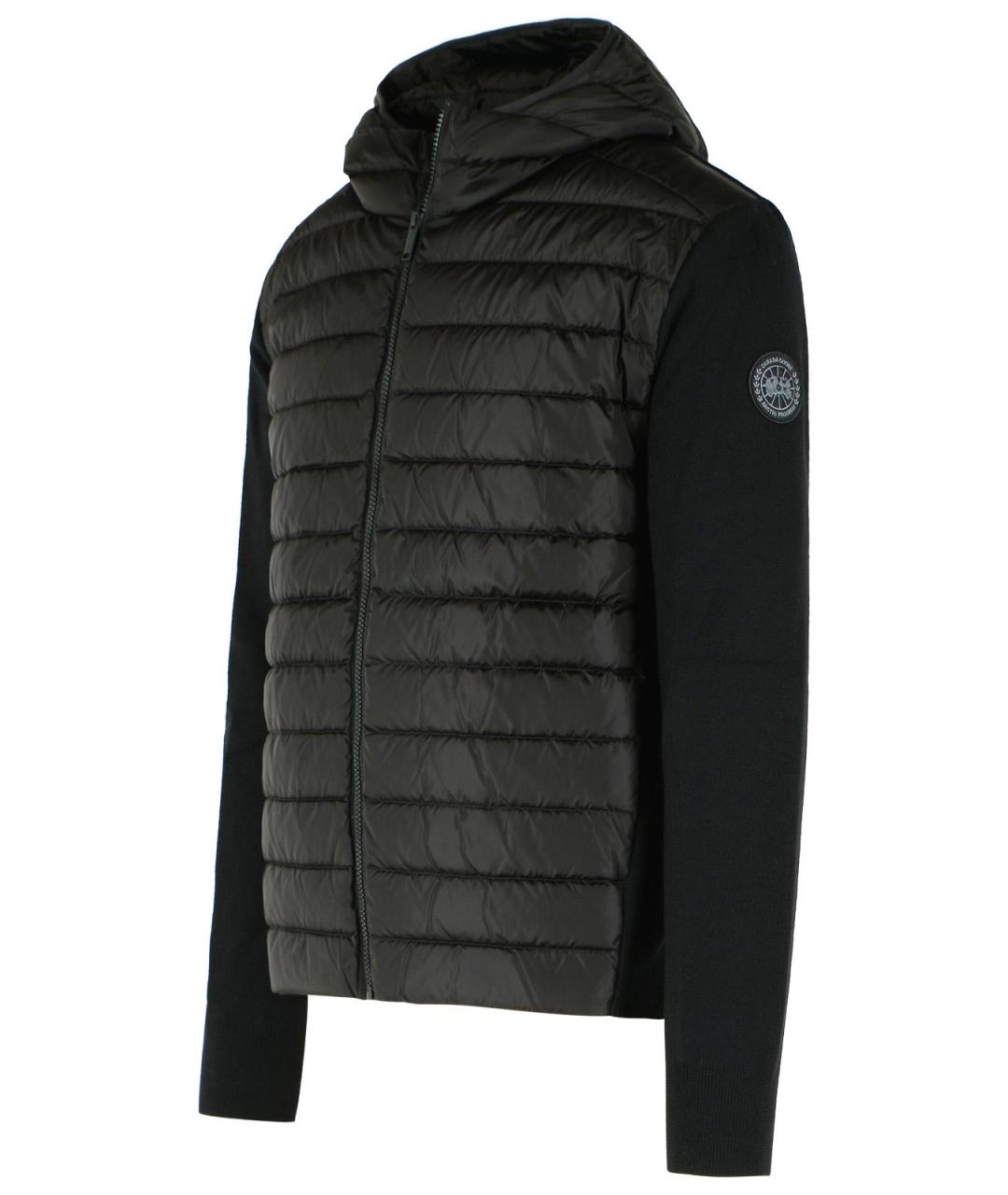 CANADA GOOSE Черная полиамидовая куртка, фото 2
