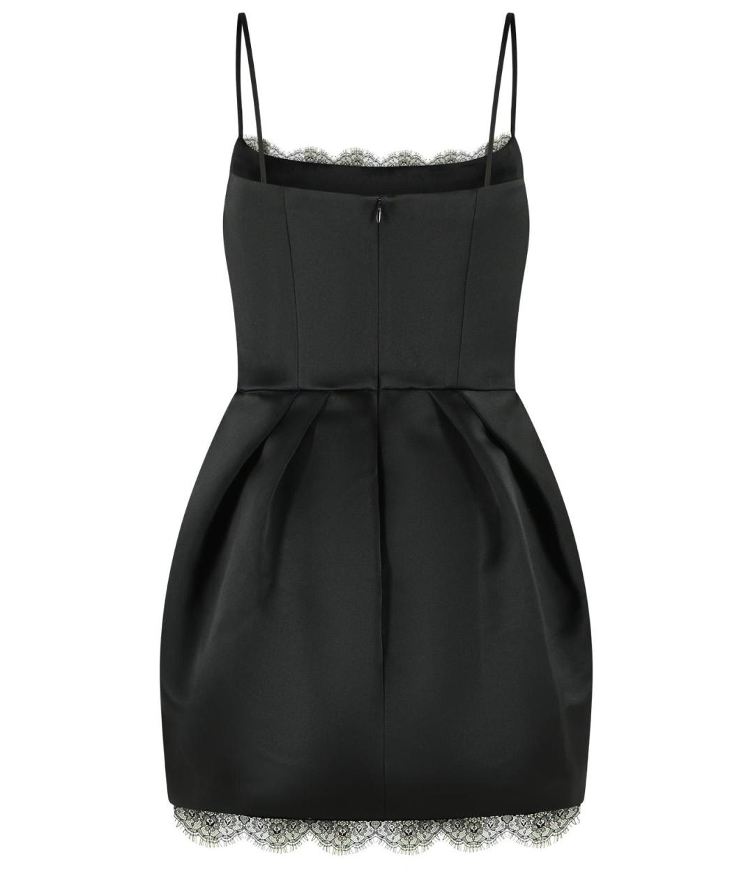 BLUMARINE Черное полиэстеровое коктейльное платье, фото 3
