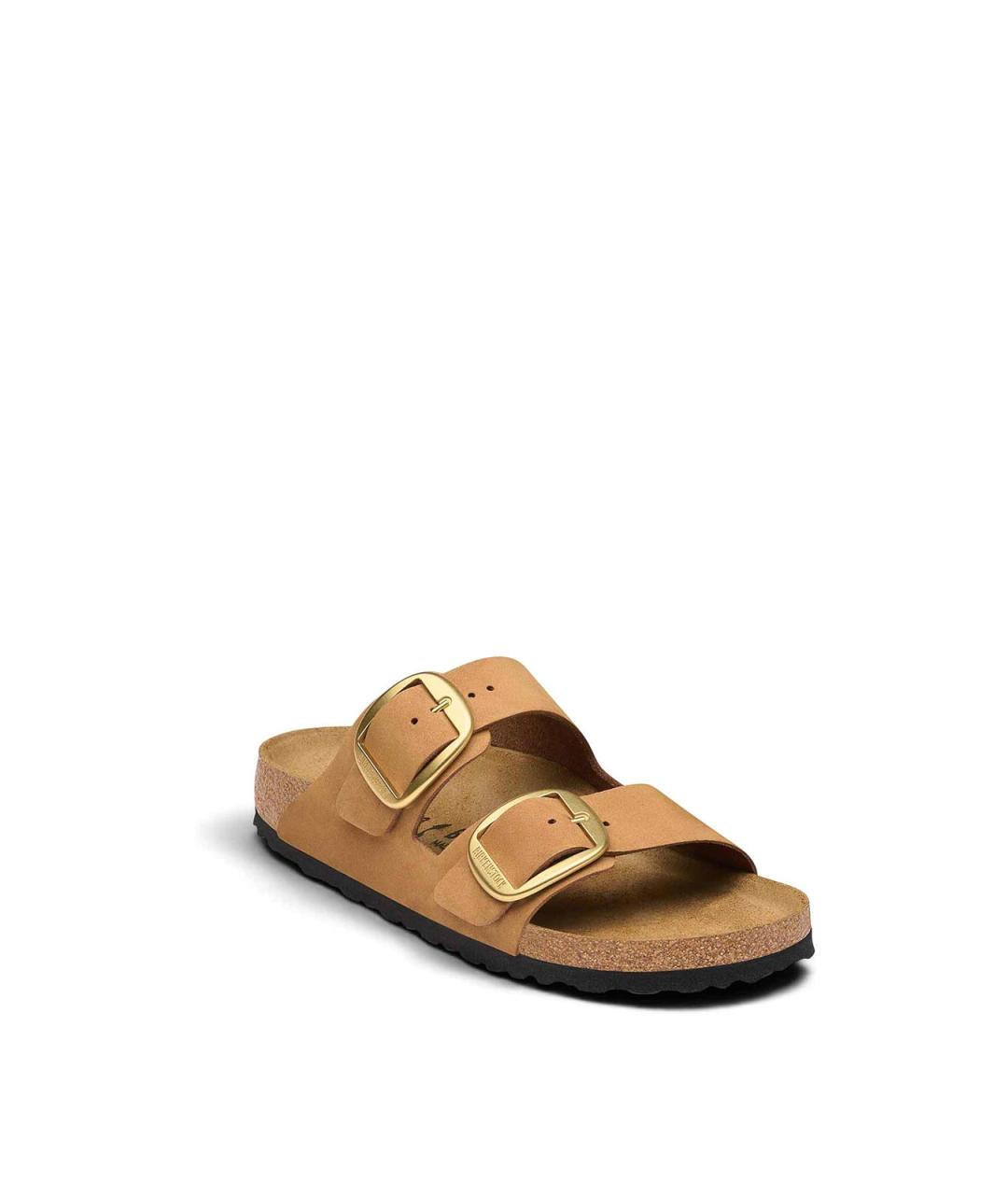 BIRKENSTOCK Бежевые замшевые сандалии, фото 2