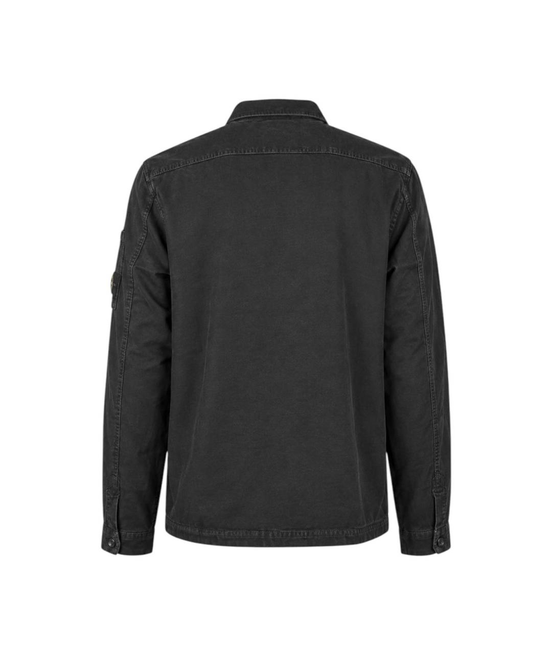 CP COMPANY Черная хлопковая кэжуал рубашка, фото 3