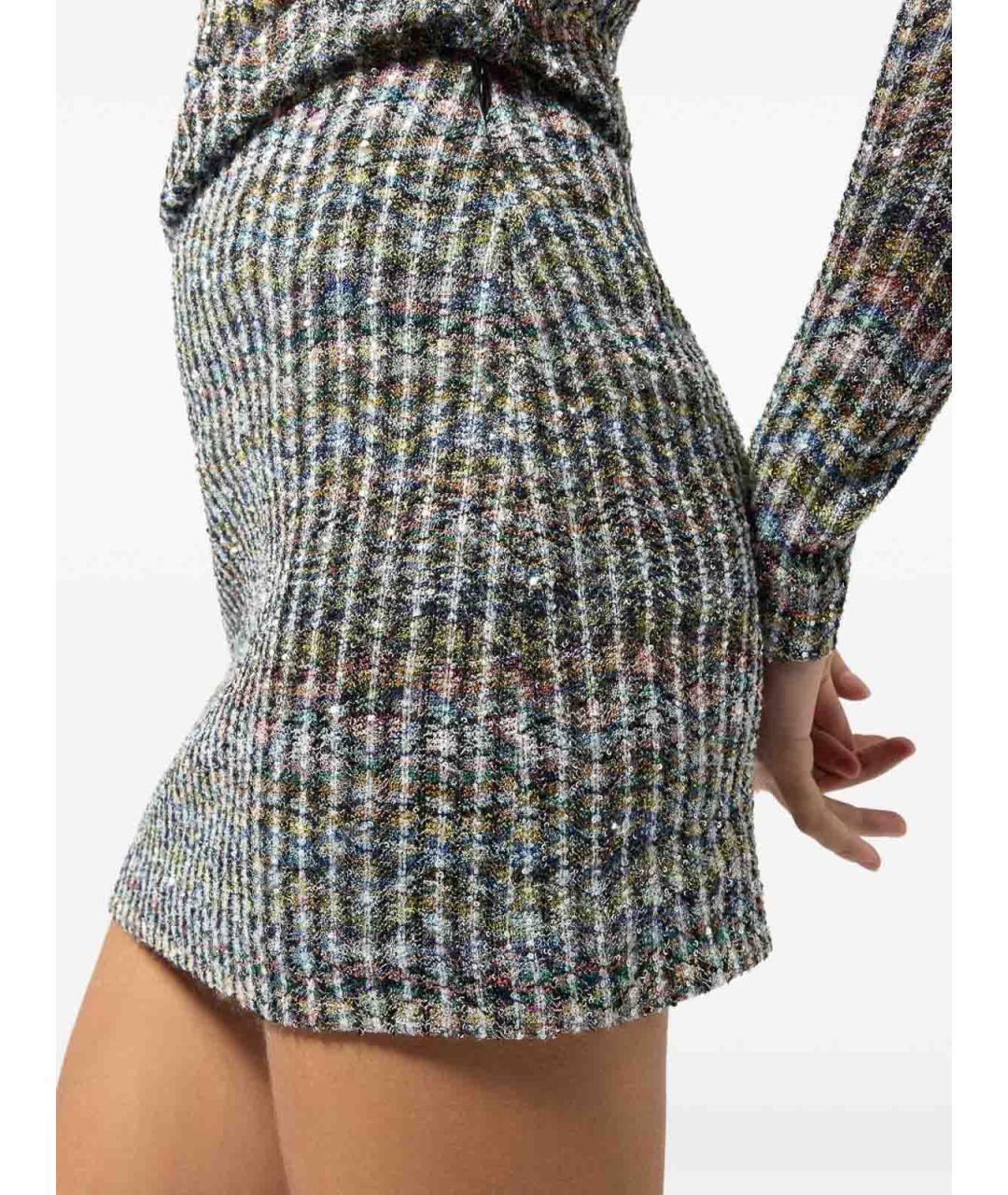 MISSONI Мульти полиамидовая юбка мини, фото 3