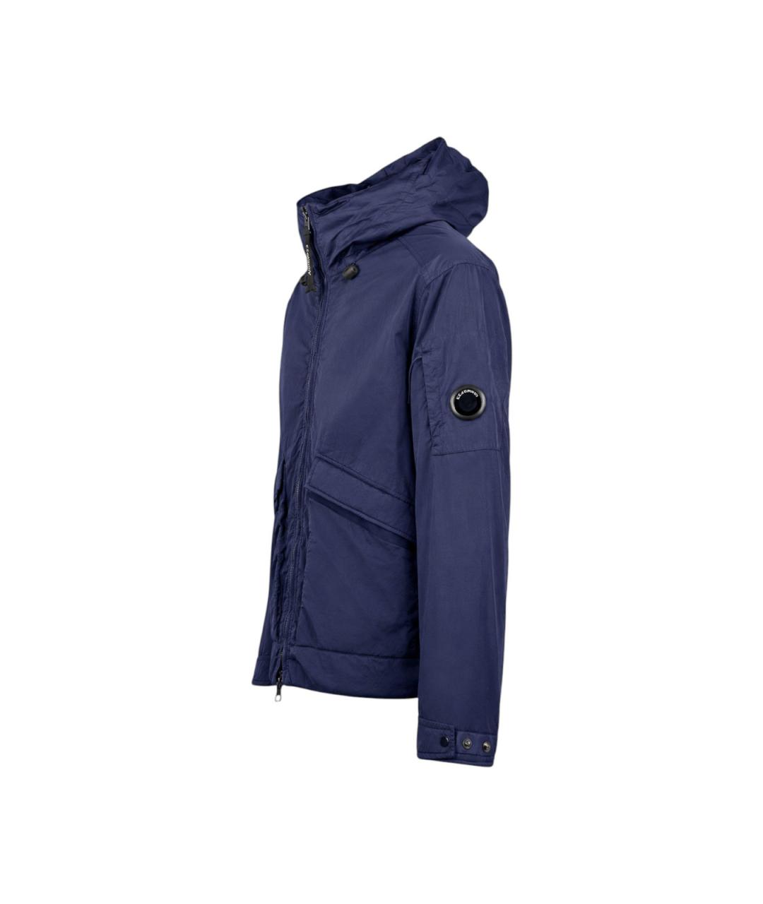 CP COMPANY Синяя полиамидовая куртка, фото 2