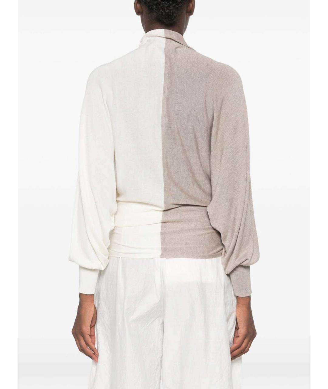 JACQUEMUS Мульти шелковая водолазка, фото 3