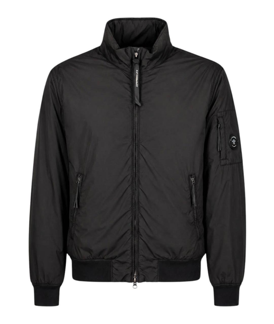 CP COMPANY Черная полиамидовая куртка, фото 1
