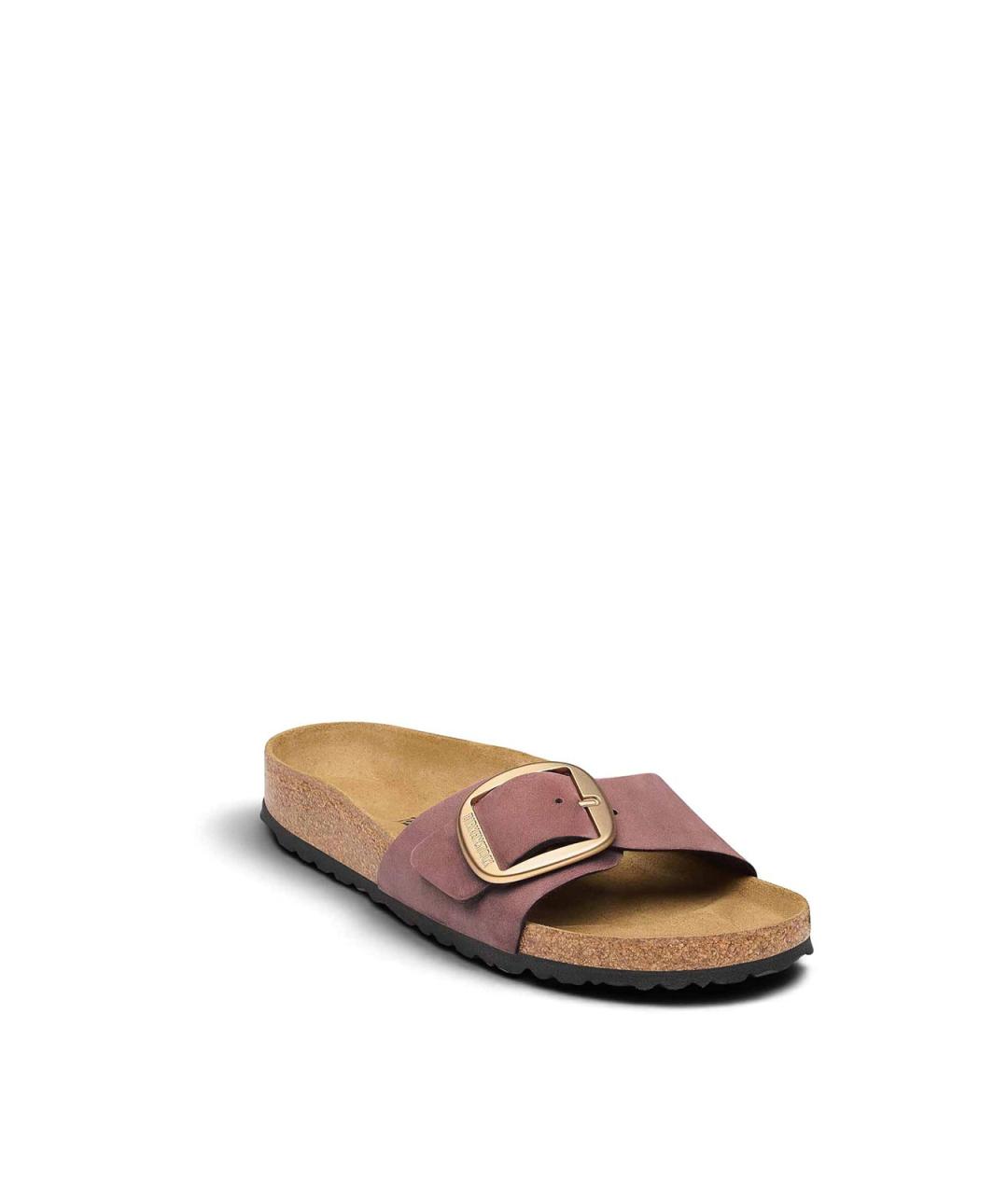 BIRKENSTOCK Коричневые замшевые шлепанцы, фото 2