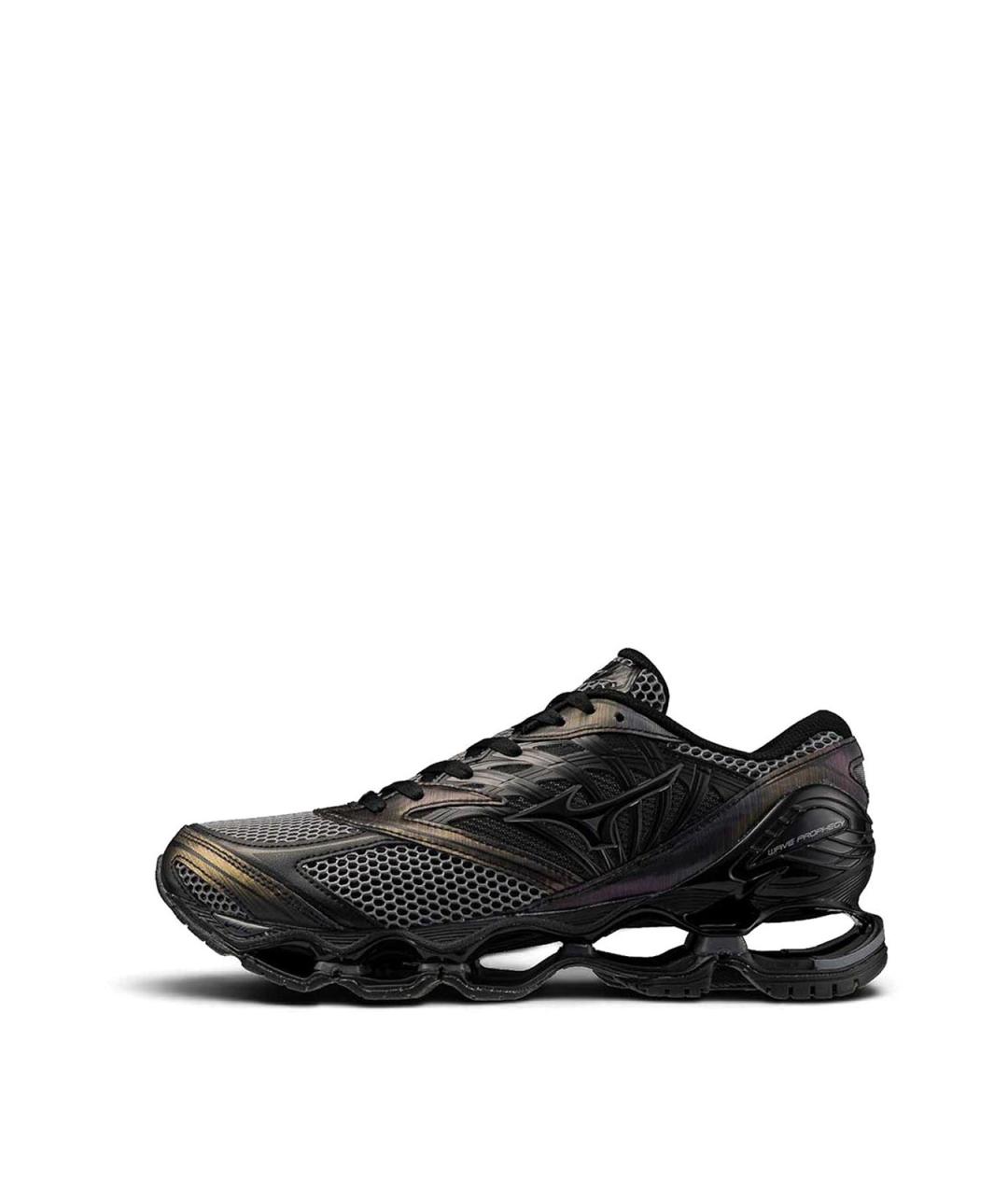 MIZUNO Черные текстильные низкие кроссовки / кеды, фото 2