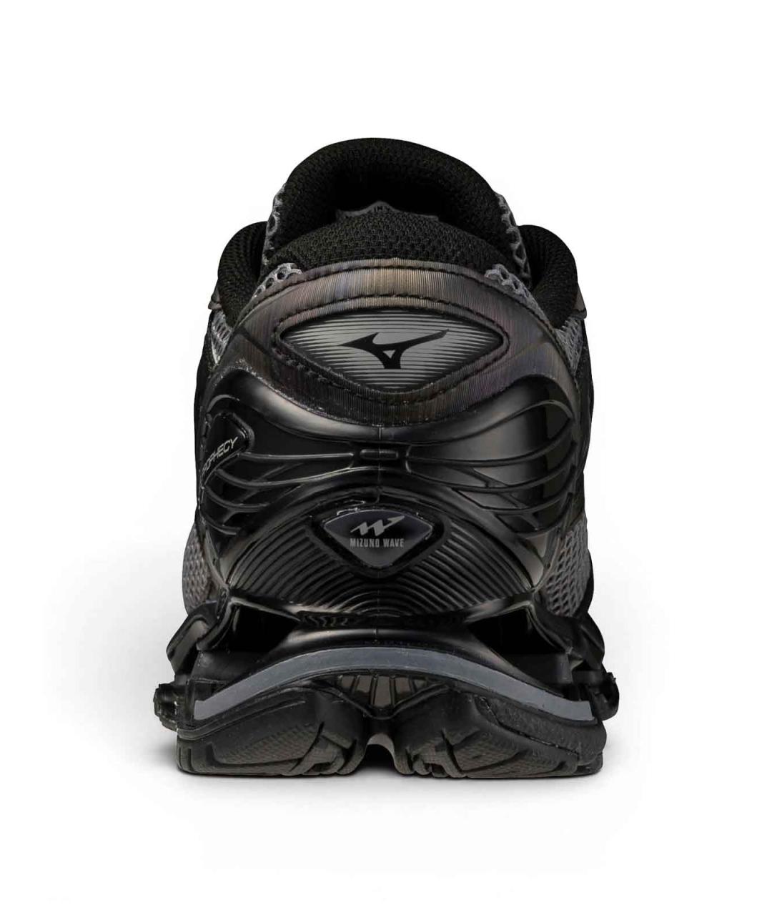 MIZUNO Черные текстильные низкие кроссовки / кеды, фото 5