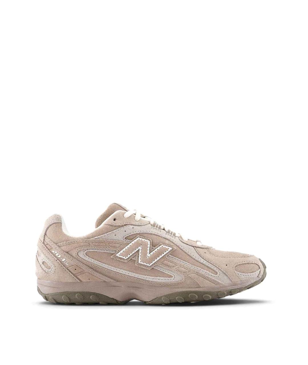 NEW BALANCE Бежевые замшевые кроссовки, фото 6
