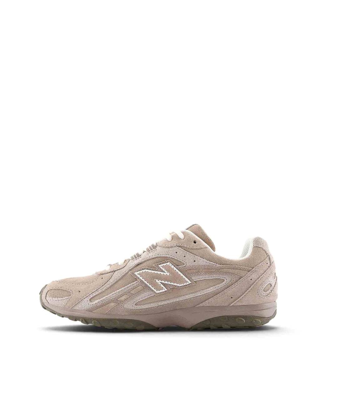 NEW BALANCE Бежевые замшевые кроссовки, фото 2