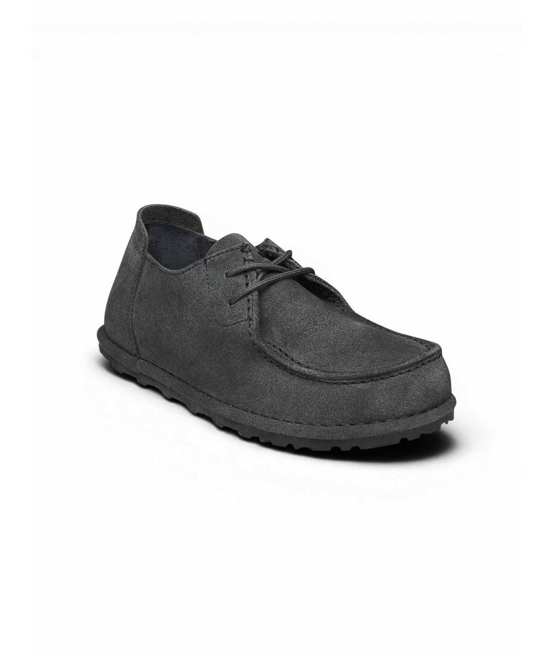 BIRKENSTOCK Серые замшевые низкие ботинки, фото 2