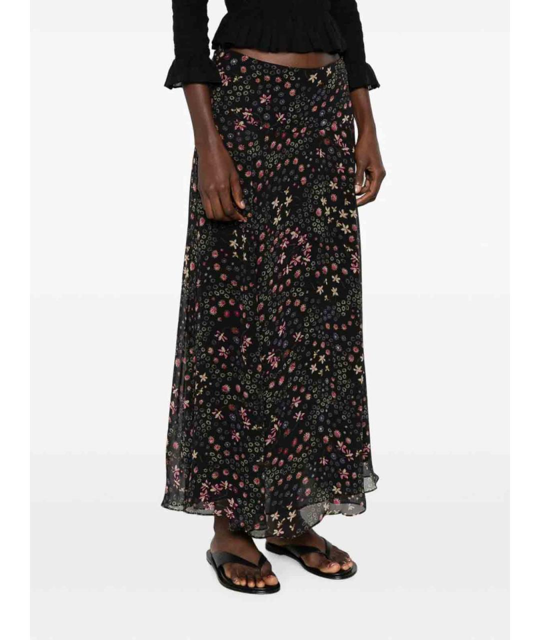 ISABEL MARANT ETOILE Мульти вискозная юбка макси, фото 3