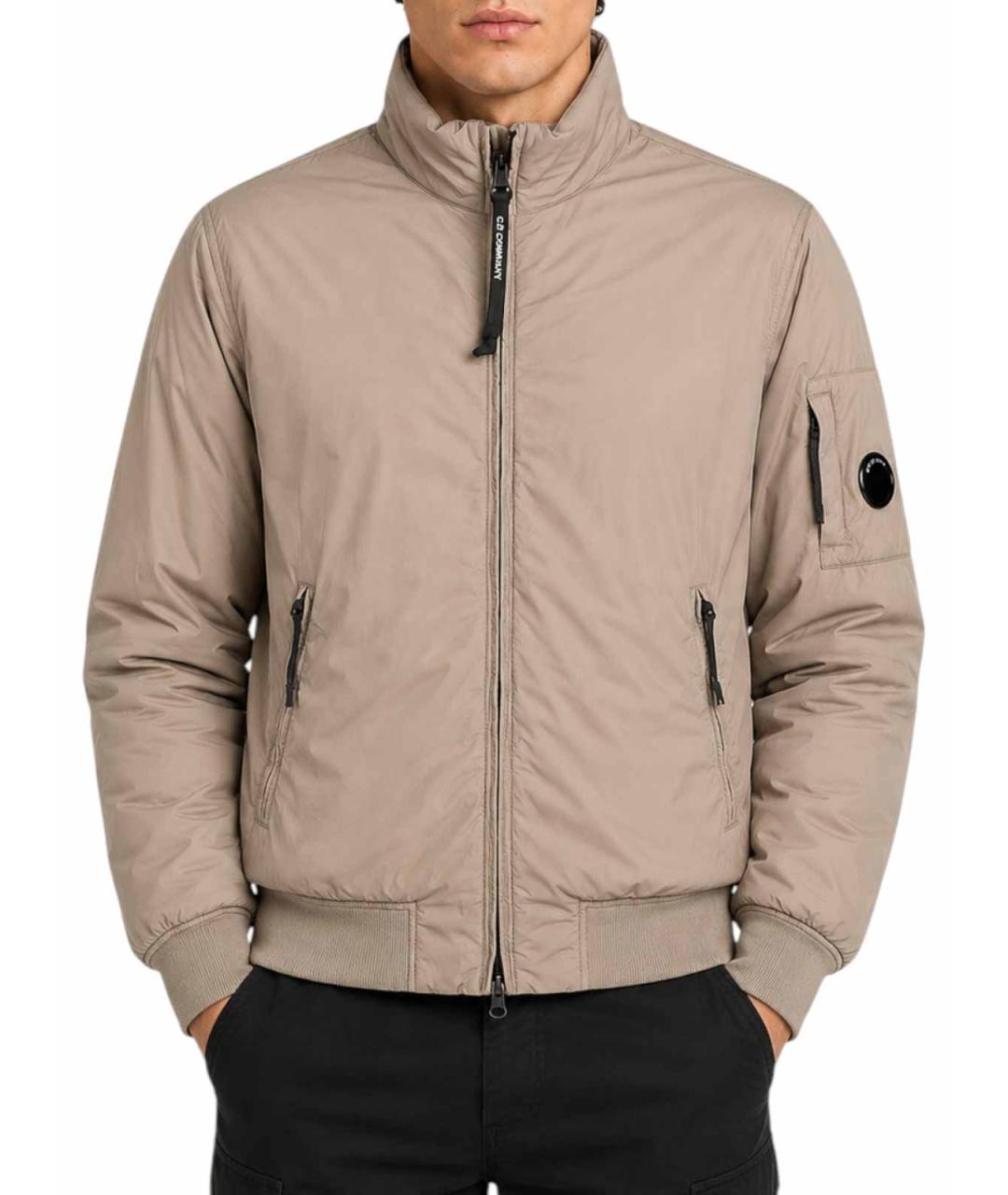 CP COMPANY Бежевая синтетическая куртка, фото 5