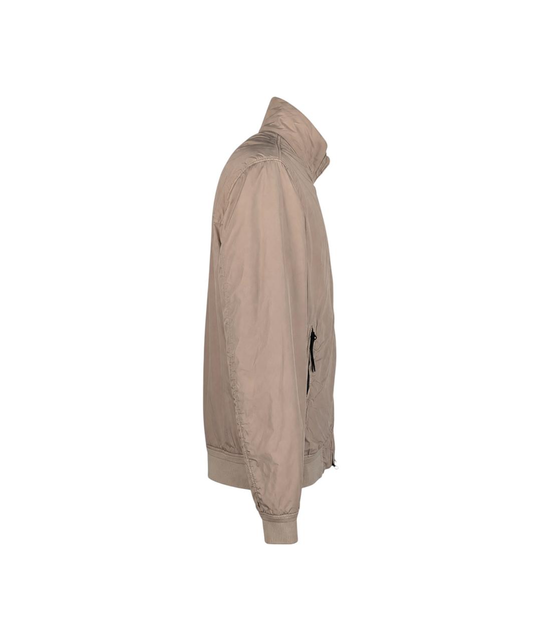 CP COMPANY Бежевая синтетическая куртка, фото 3