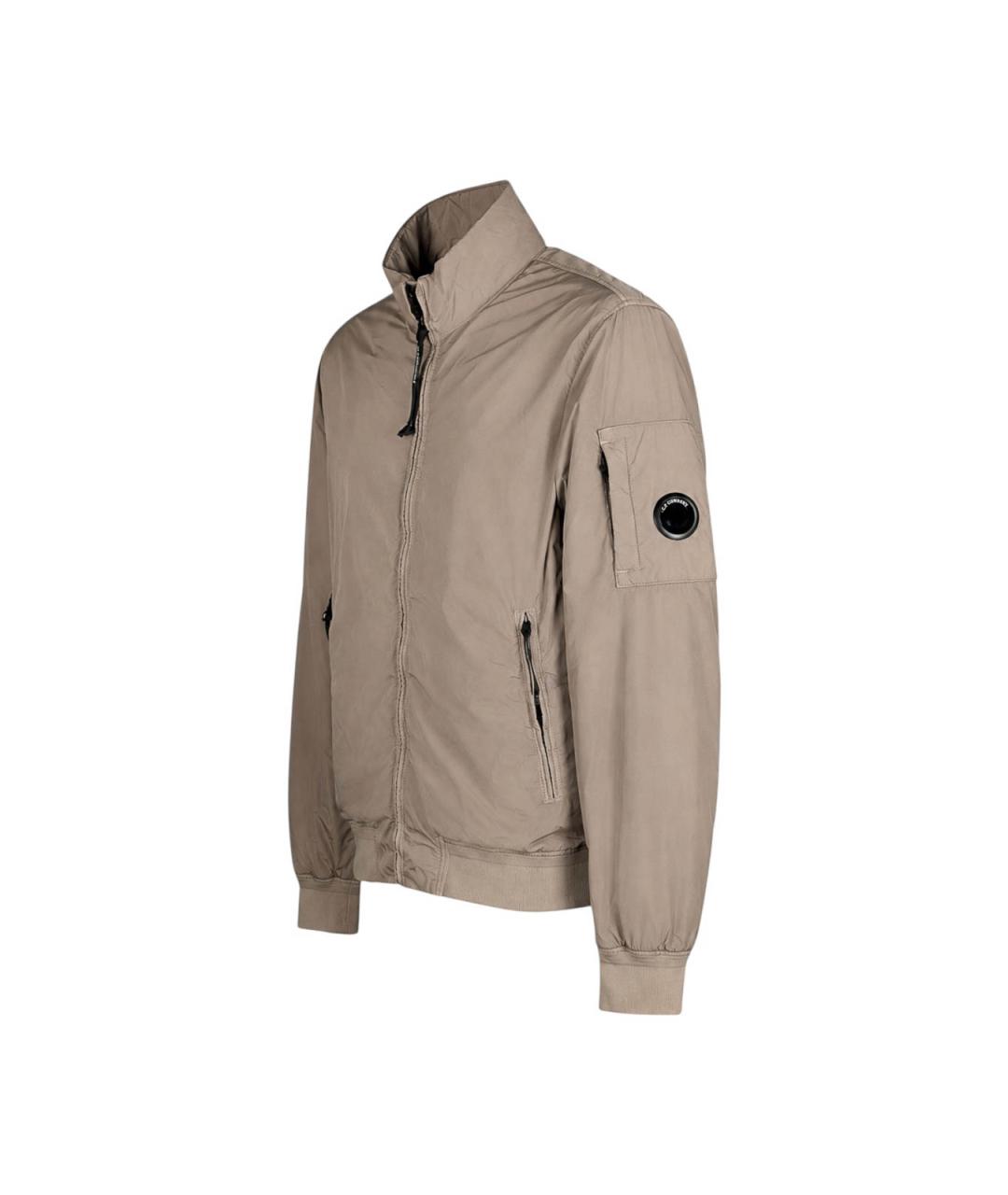 CP COMPANY Бежевая синтетическая куртка, фото 2