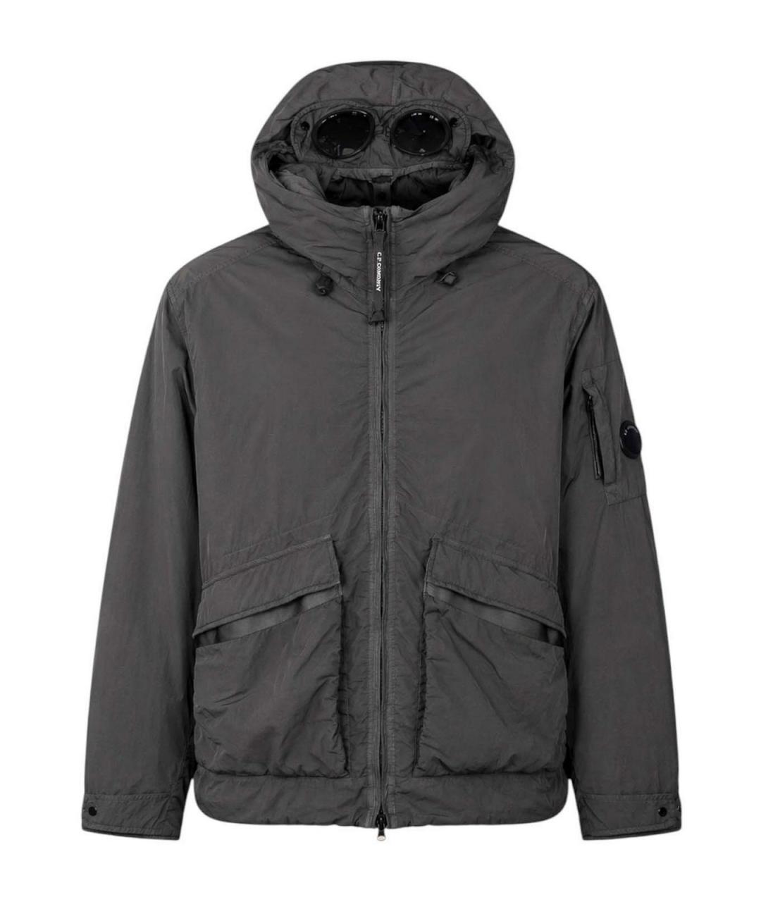 CP COMPANY Серая полиамидовая куртка, фото 1