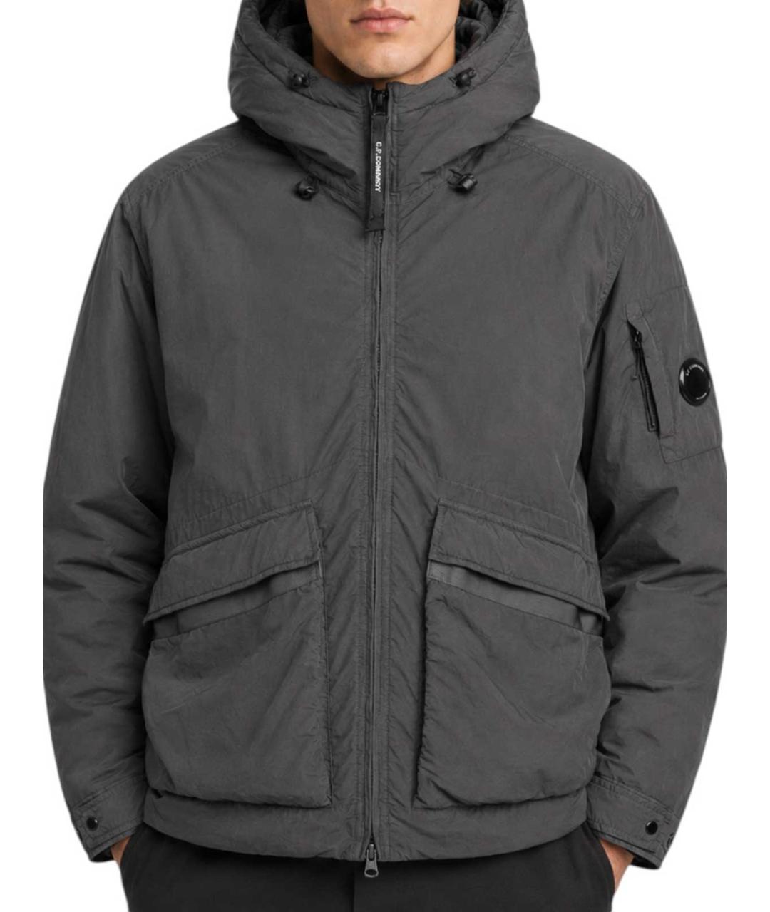 CP COMPANY Серая полиамидовая куртка, фото 5