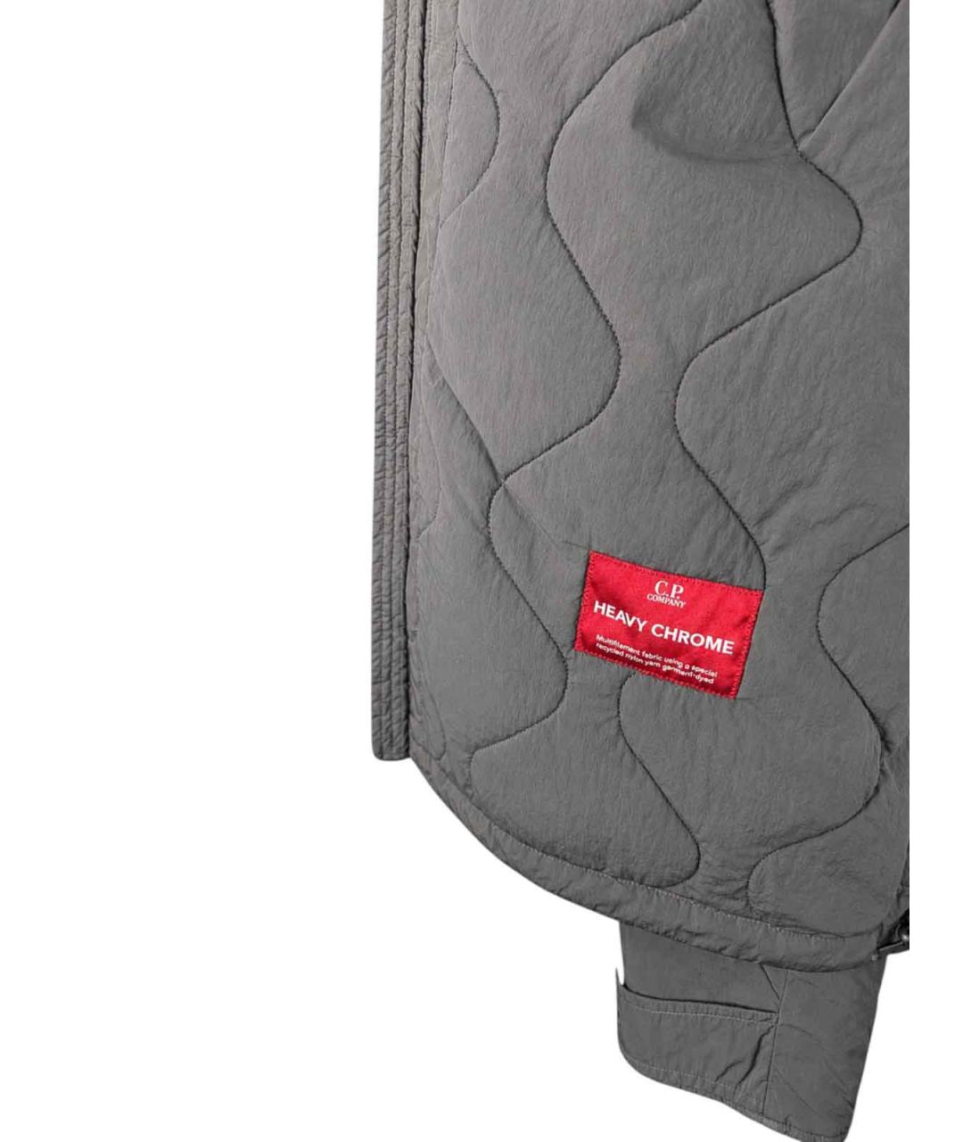 CP COMPANY Серая полиамидовая куртка, фото 4