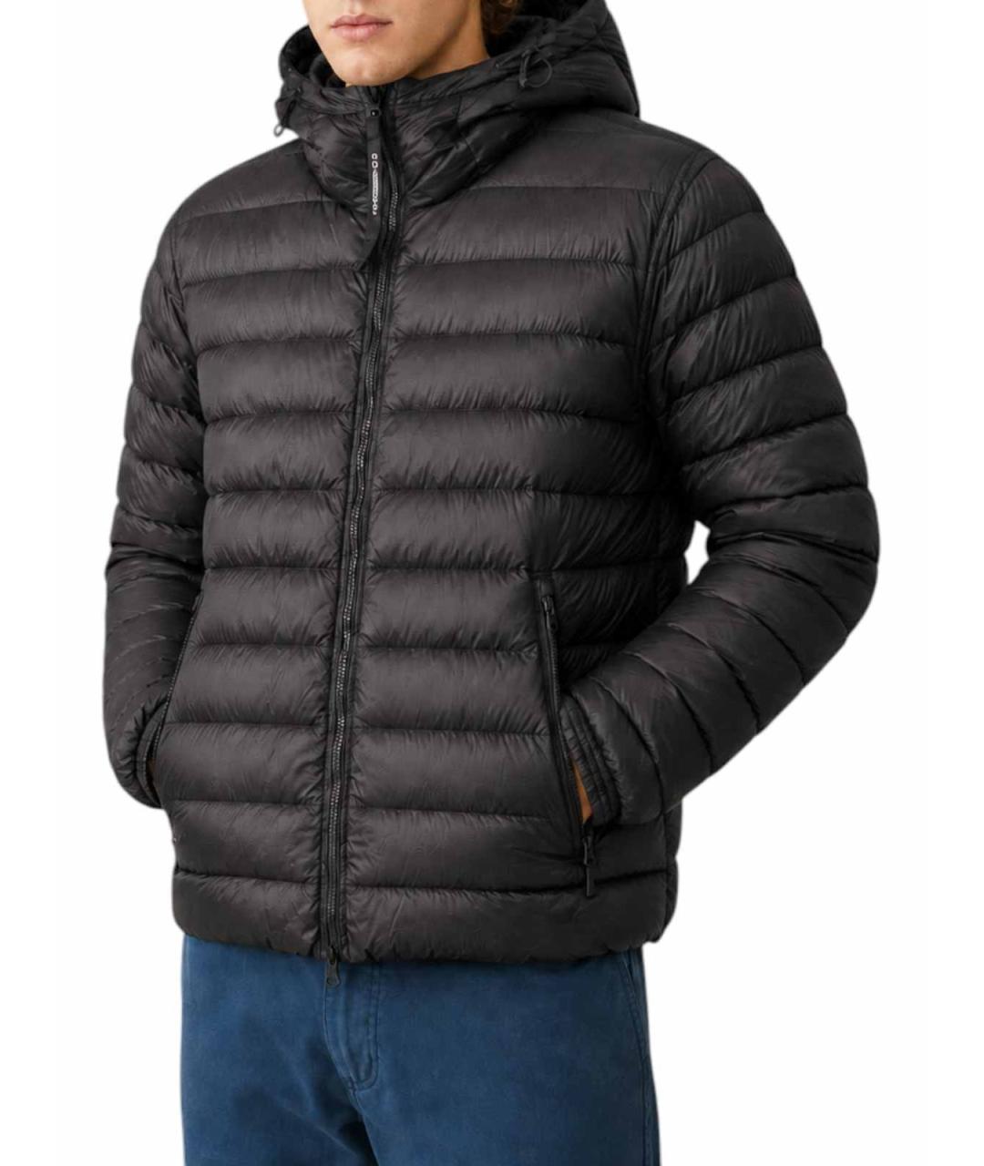 CP COMPANY Черный полиамидовый пуховик, фото 5