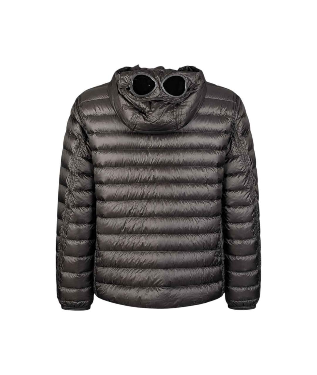 CP COMPANY Черный полиамидовый пуховик, фото 3
