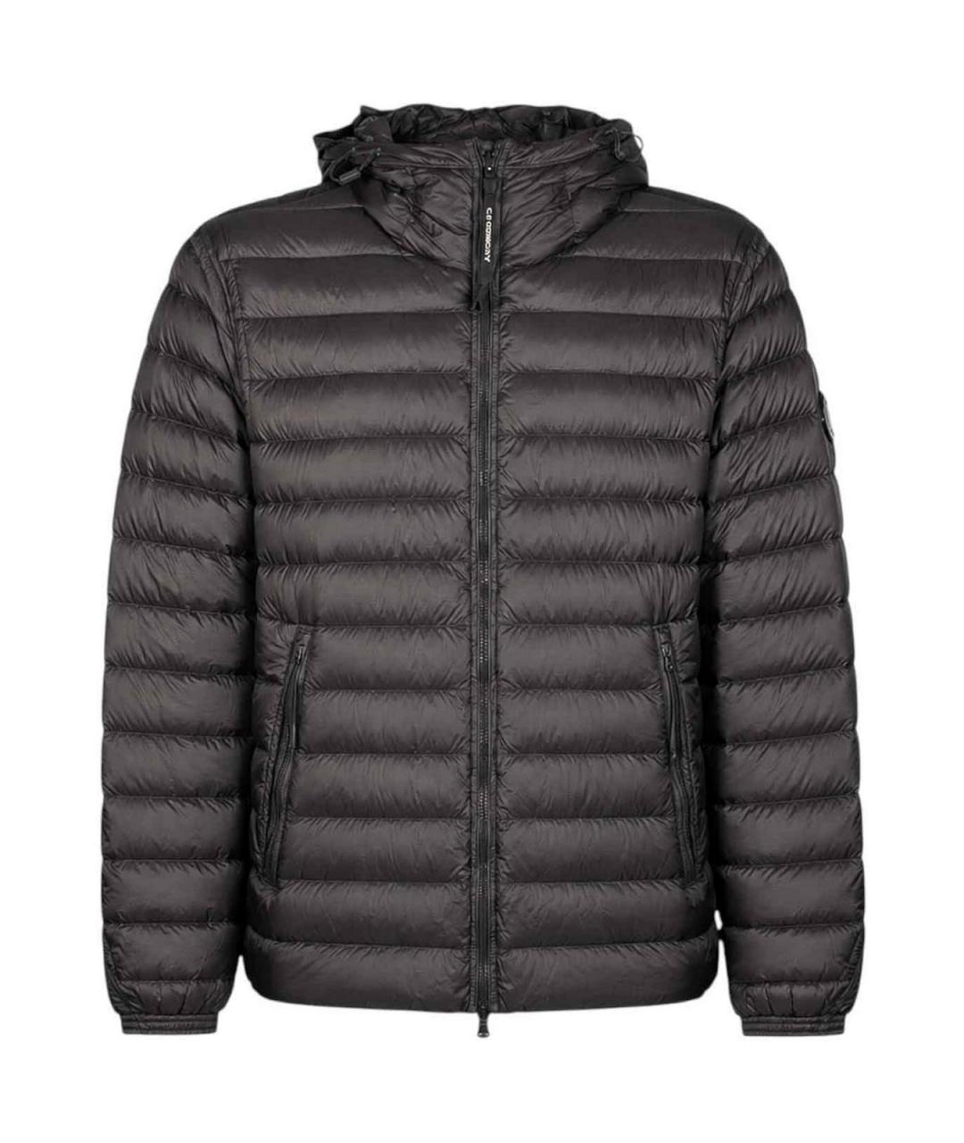 CP COMPANY Черный полиамидовый пуховик, фото 1