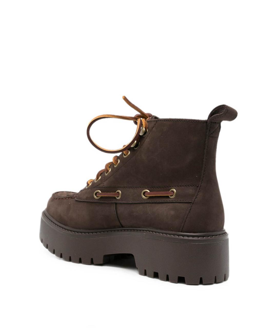 TIMBERLAND Коричневые замшевые ботильоны, фото 4