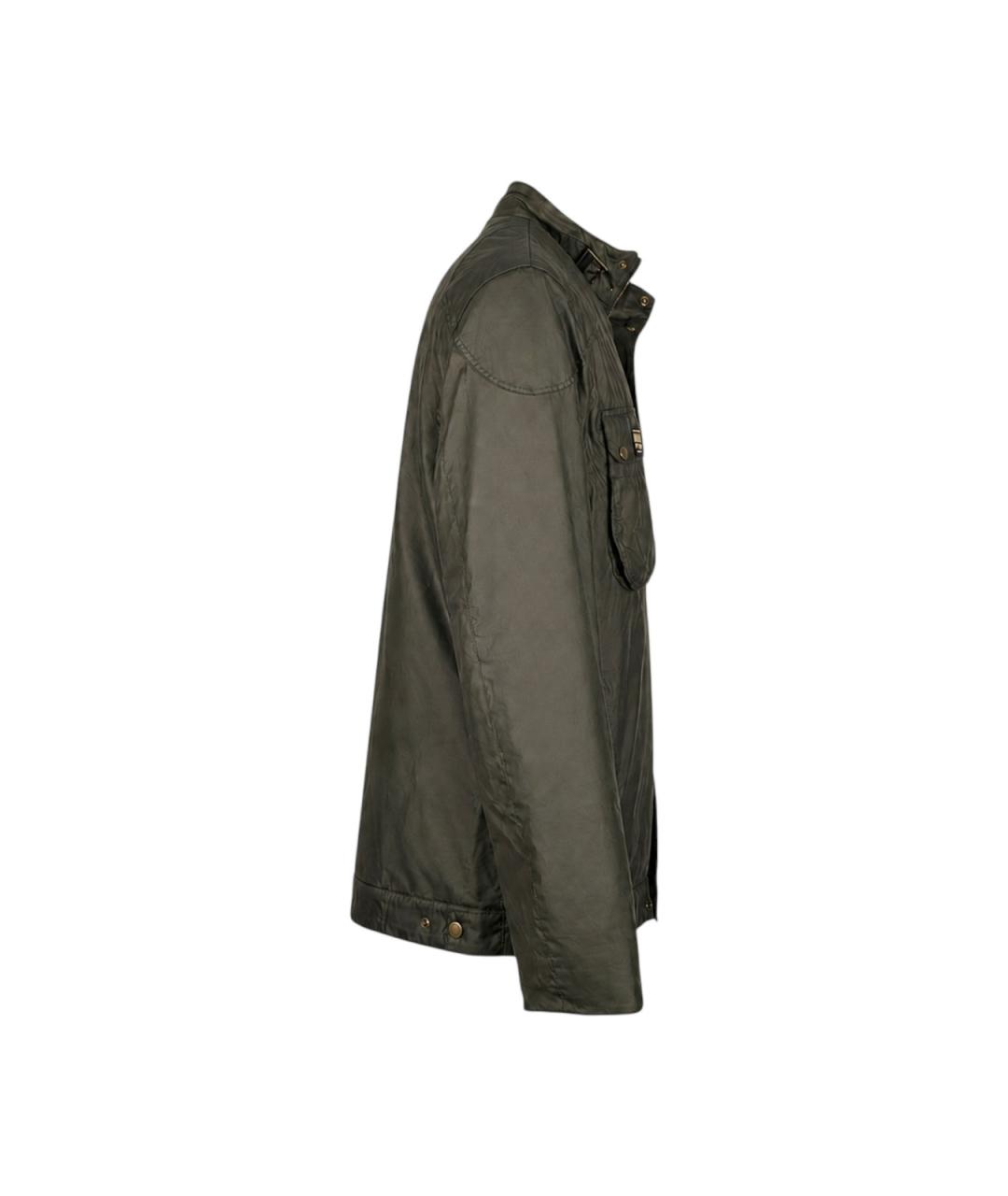 BARBOUR Зеленая полиэстеровая куртка, фото 4