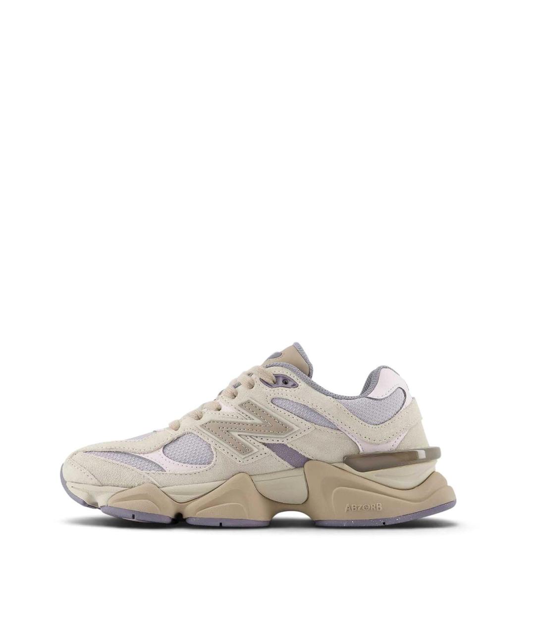 NEW BALANCE Бежевые замшевые кроссовки, фото 2