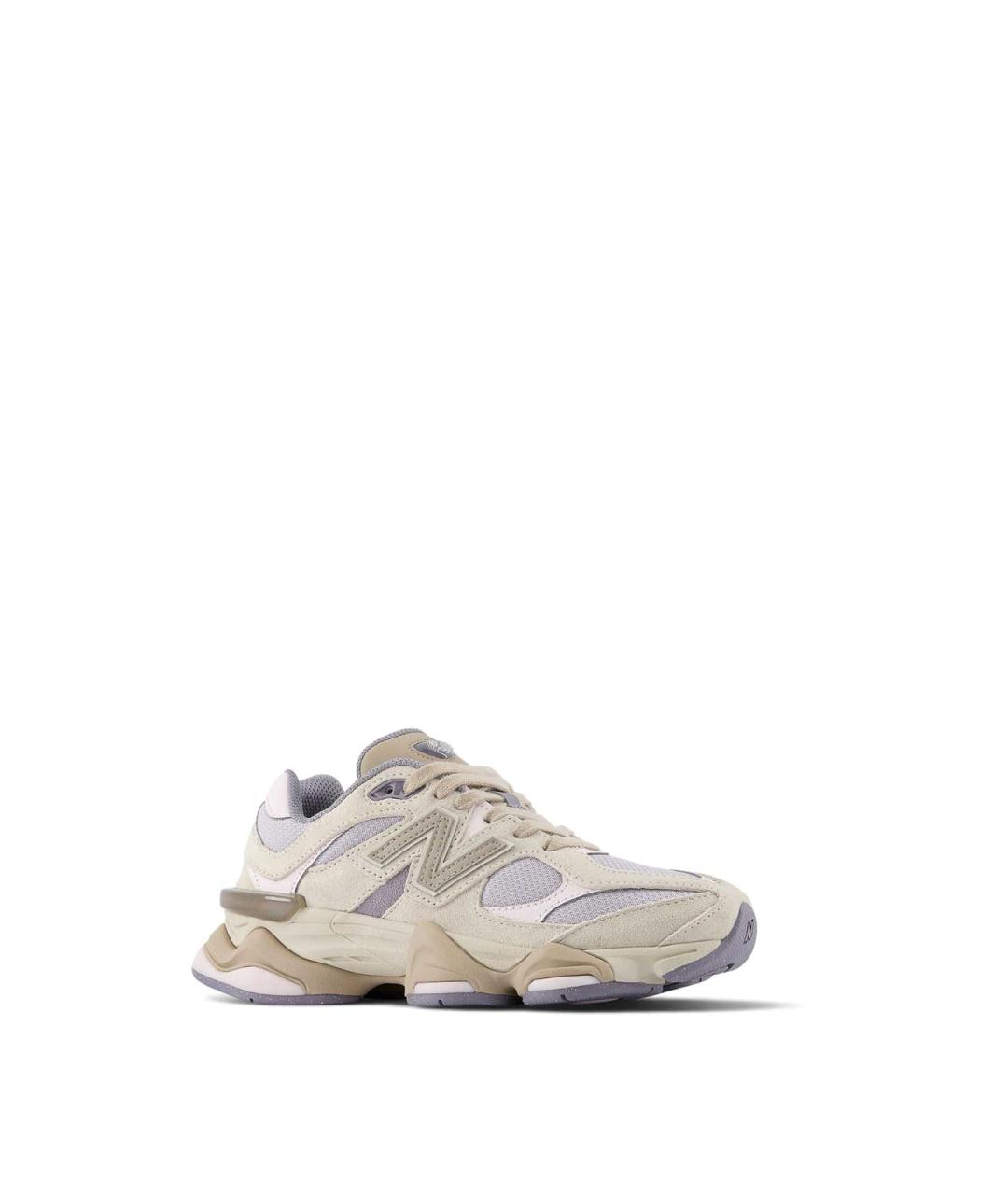 NEW BALANCE Бежевые замшевые кроссовки, фото 3