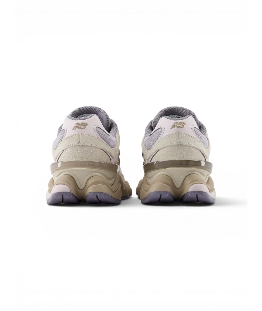 NEW BALANCE Бежевые замшевые кроссовки, фото 6