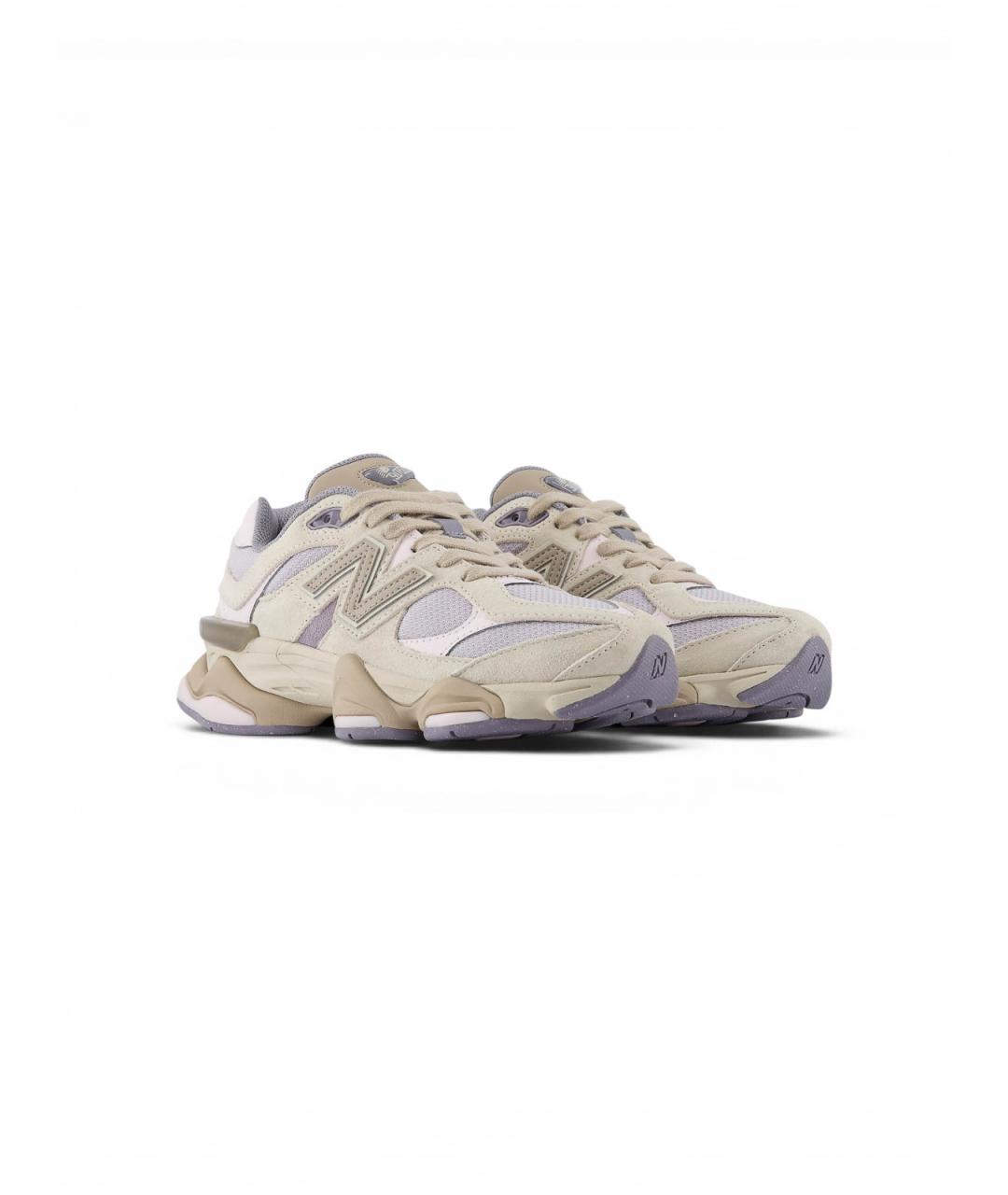 NEW BALANCE Бежевые замшевые кроссовки, фото 4