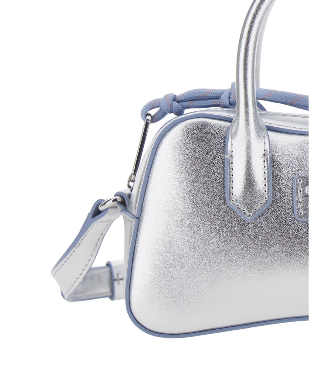 EMPORIO ARMANI Серебряная сумка, фото 3