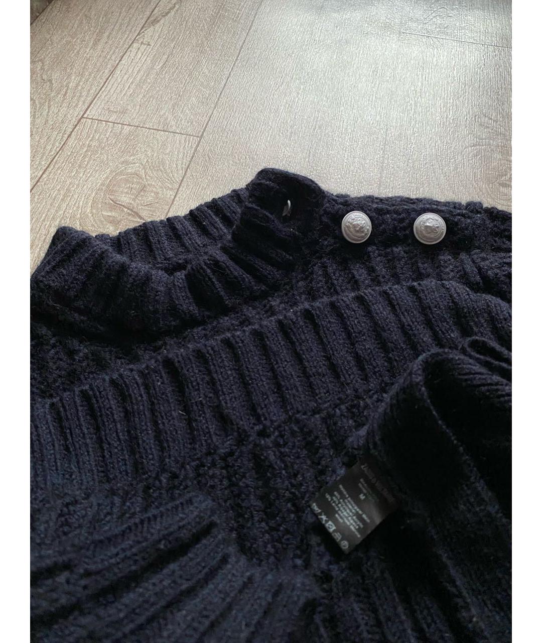 ZADIG & VOLTAIRE Темно-синий шерстяной джемпер / свитер, фото 6