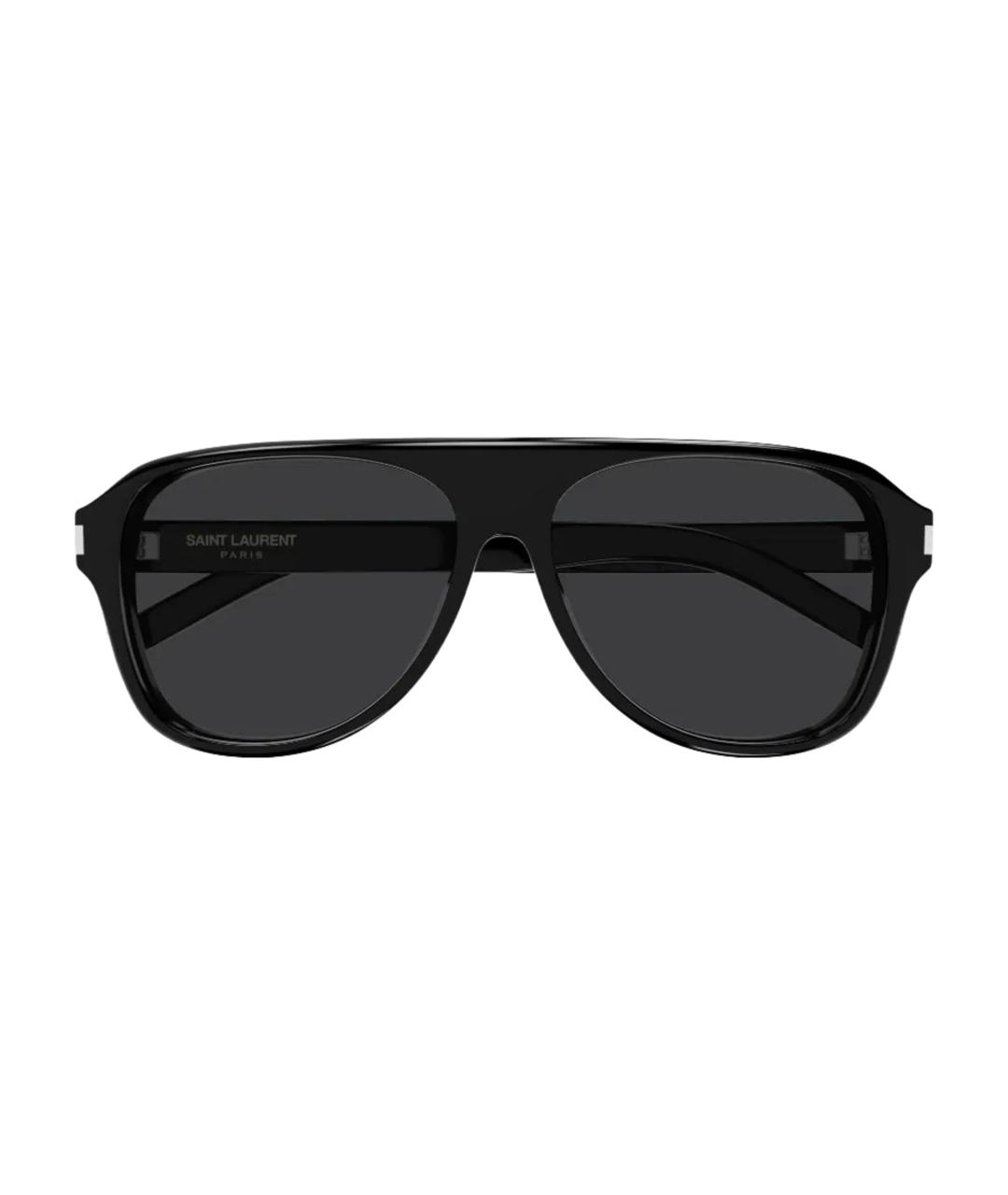 SAINT LAURENT Черные солнцезащитные очки, фото 2