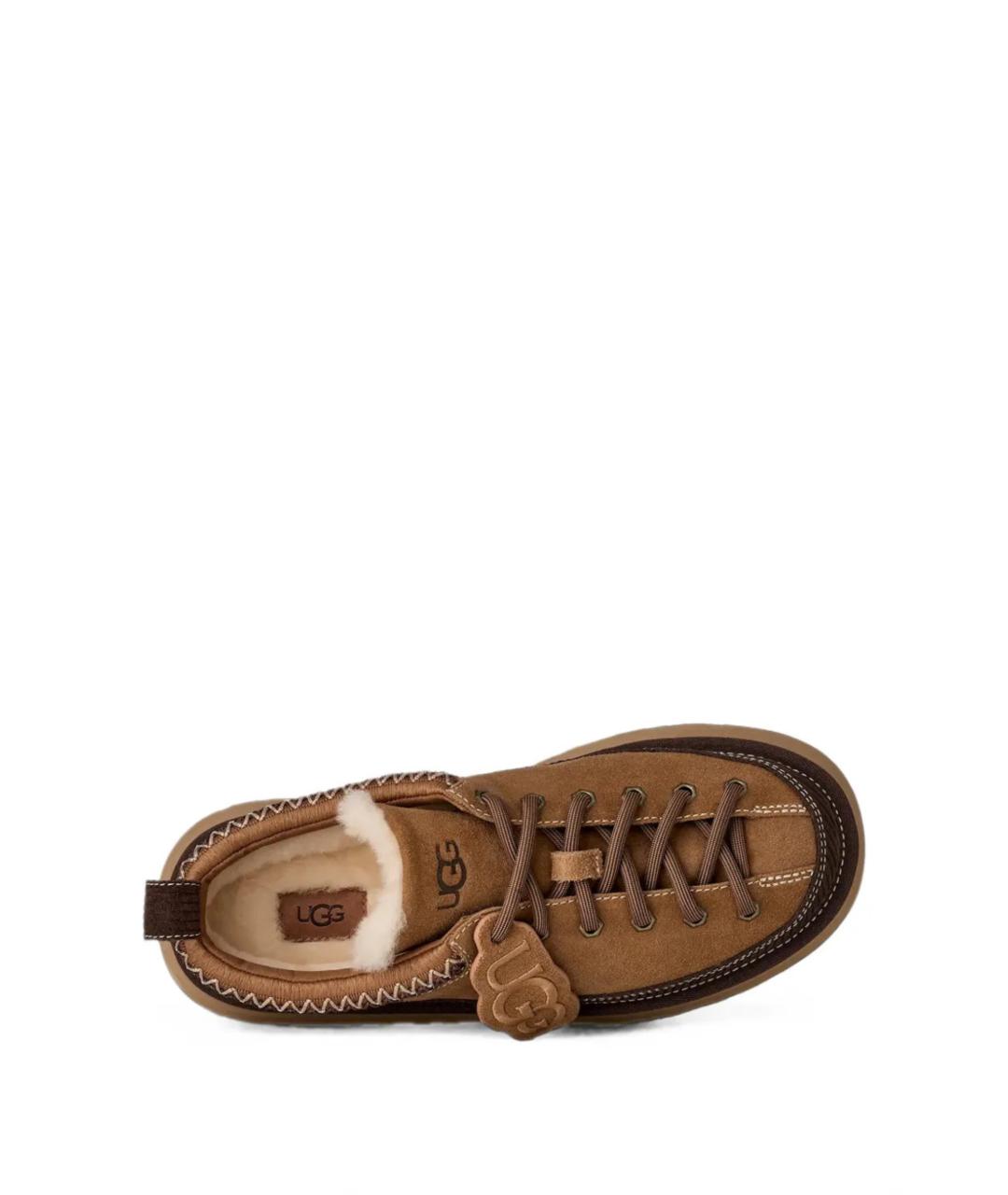 UGG Коричневые замшевые сабо, фото 4