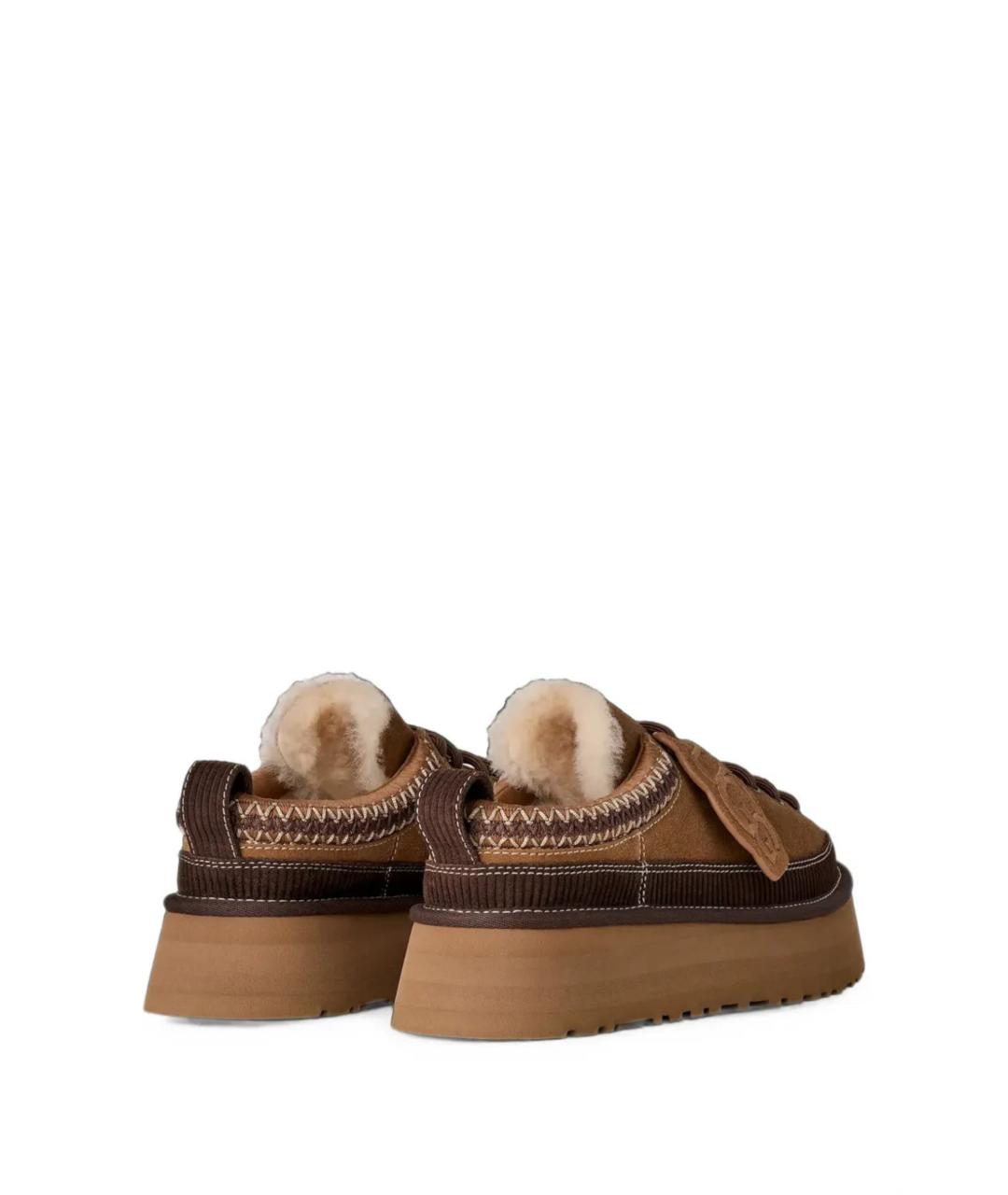 UGG Коричневые замшевые сабо, фото 3