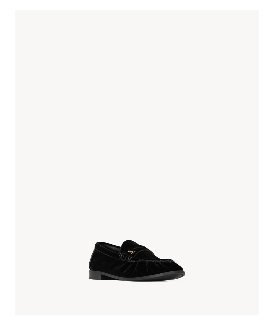 SAINT LAURENT Черные низкие ботинки, фото 2