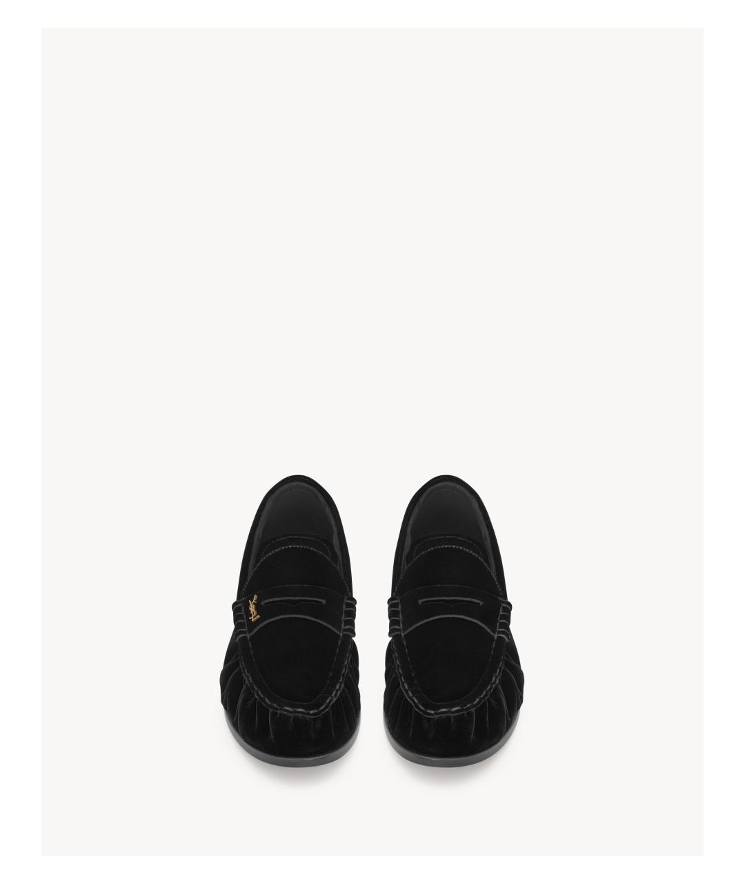 SAINT LAURENT Черные низкие ботинки, фото 3