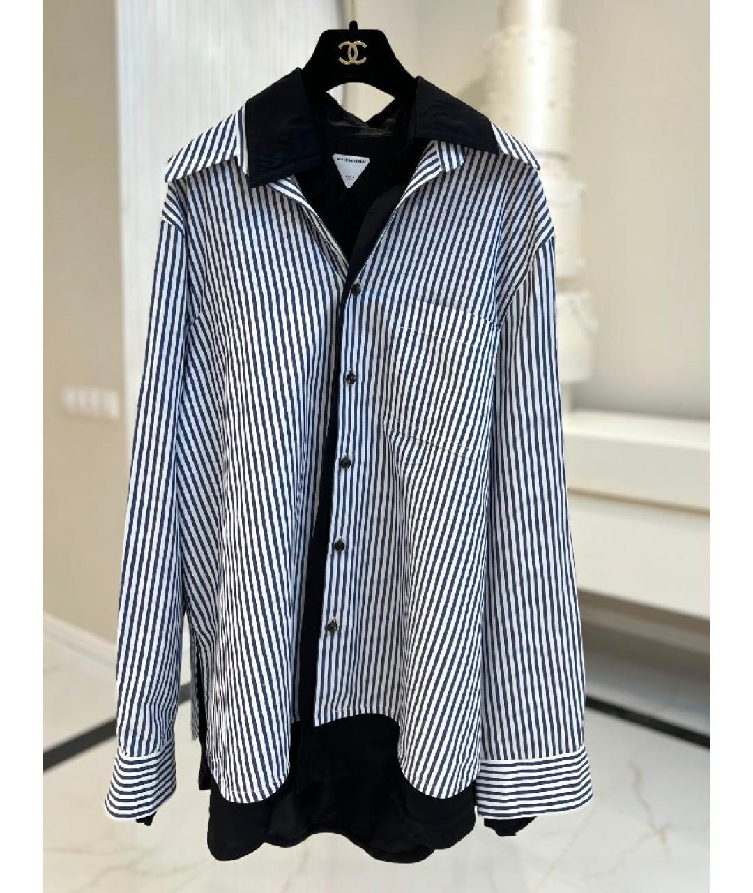 BOTTEGA VENETA Белая хлопковая рубашка, фото 8