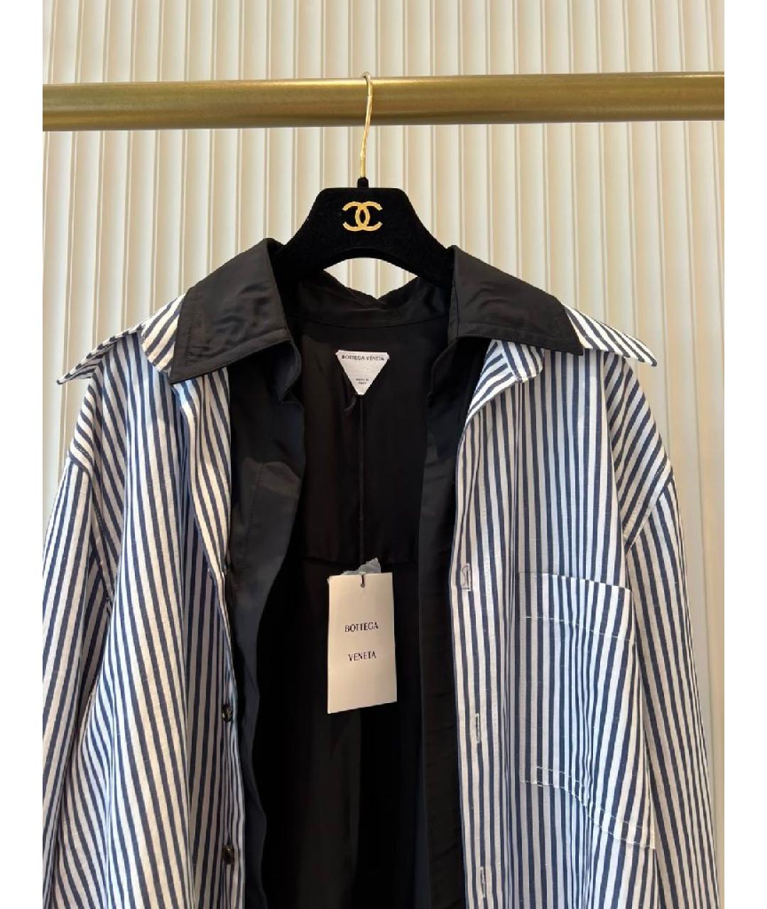 BOTTEGA VENETA Белая хлопковая рубашка, фото 3