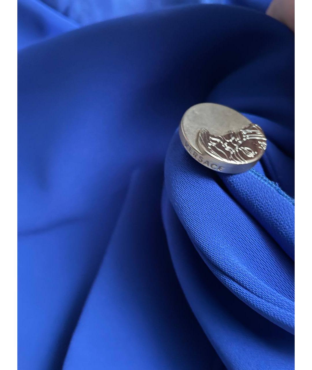 VERSACE COLLECTION Синий жилет, фото 4