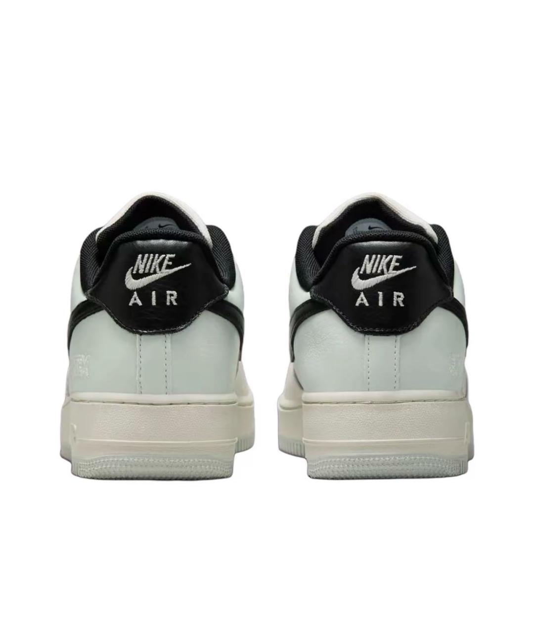 NIKE Белые кожаные низкие кроссовки / кеды, фото 4